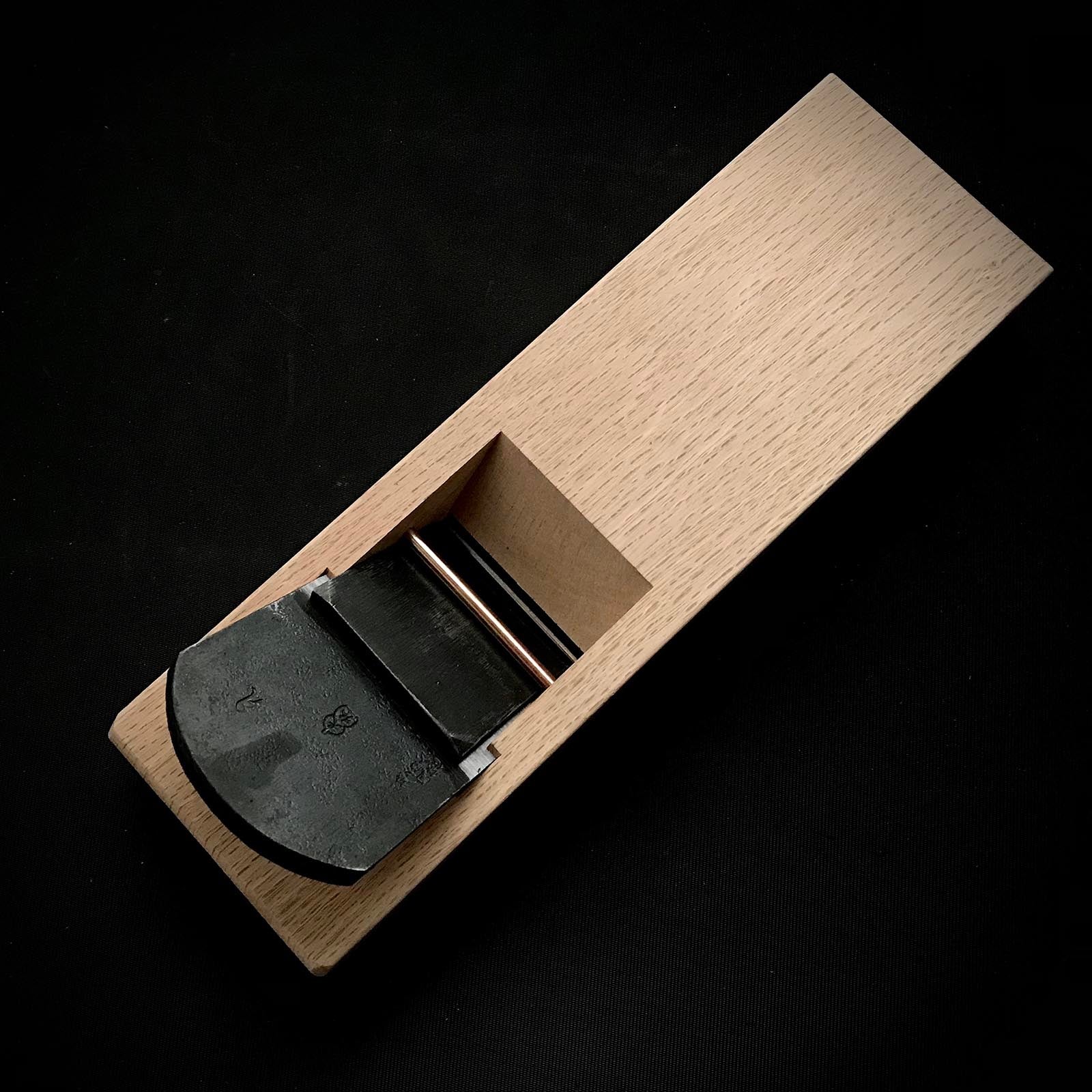 Tenhiro Smoothing Plane(Kanna) by Seikichi Sekikawa 関川誠吉作 天弘 仕上げ鉋 青紙一号鋼 70mm