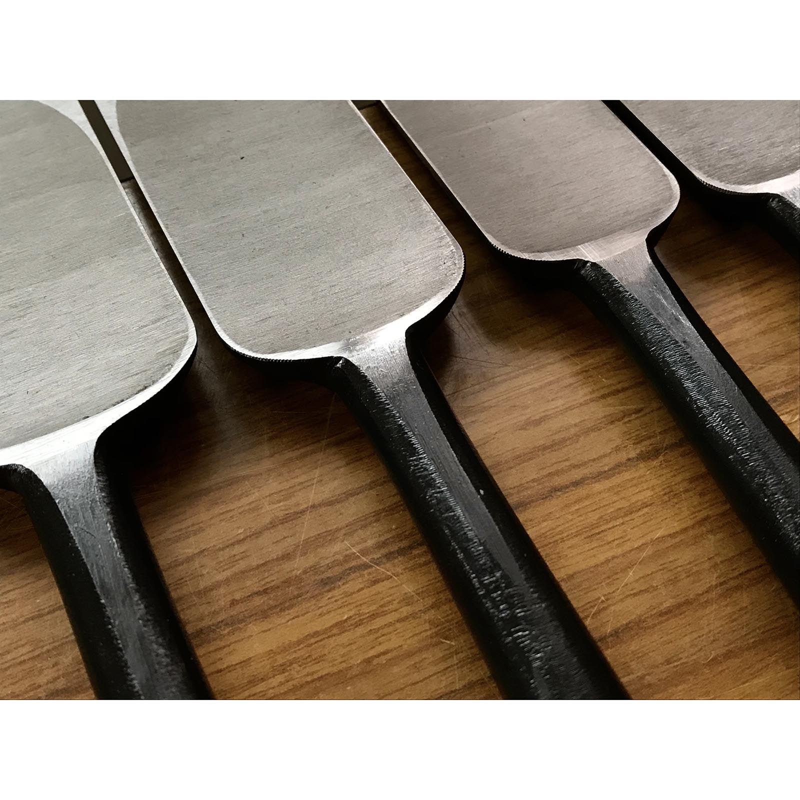 Tasai Paring chisels (Usunomi) with blue steel 田斎作 薄鑿 9~48mm