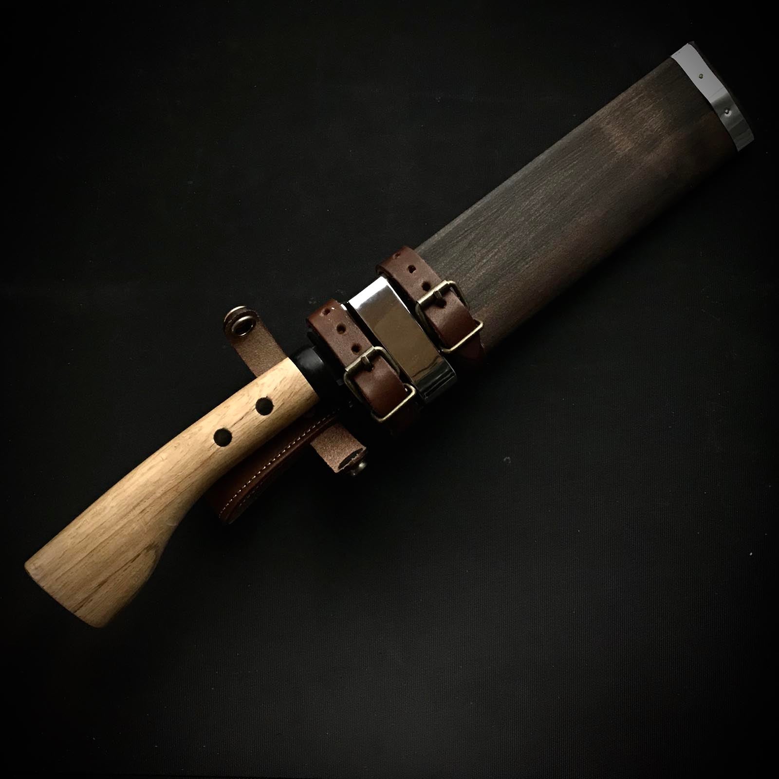 Tsukasasaku 司作 | Nata Knife 鉈 | Single edged 片刃 | 240mm