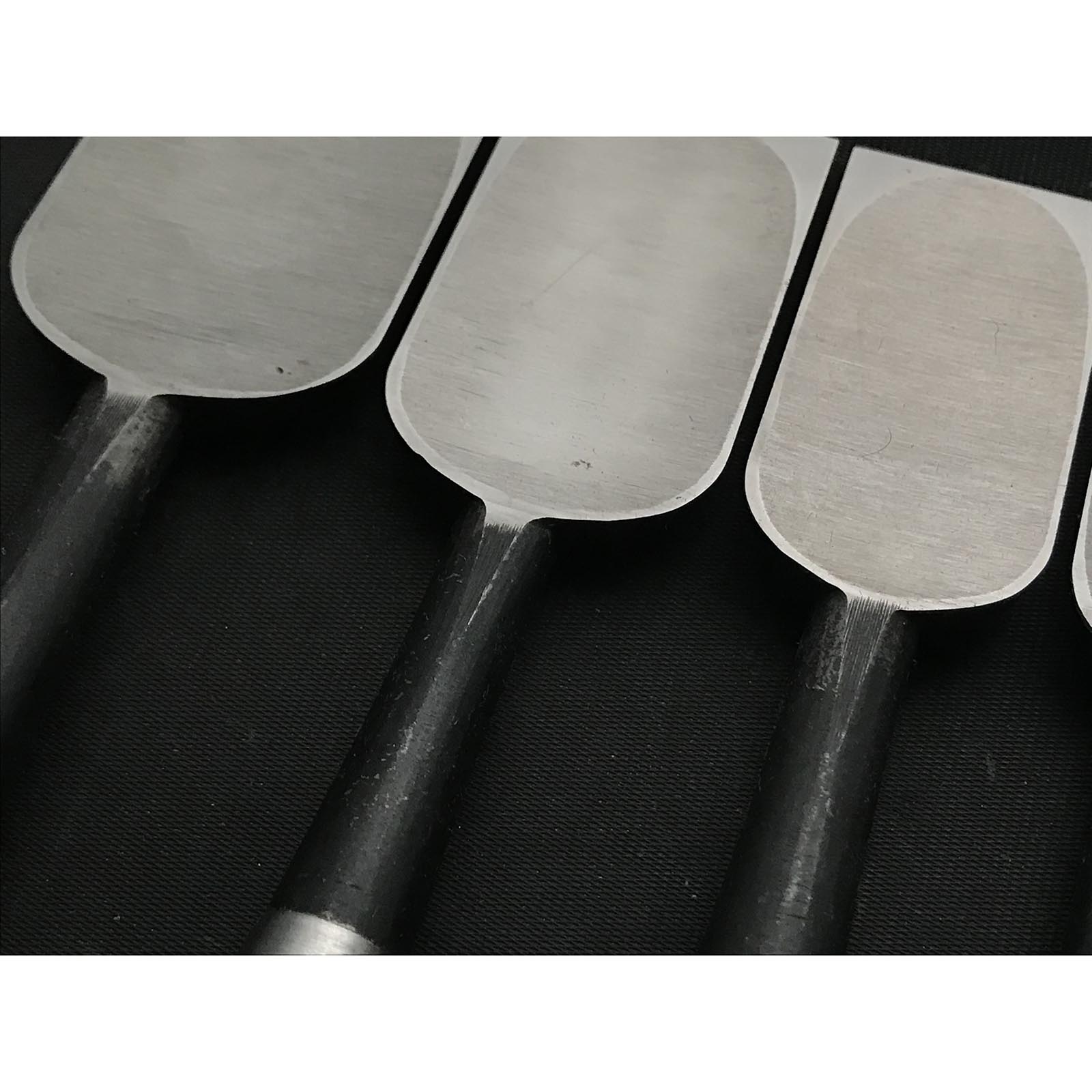 Old Stock Hidari Hisasaku First Generation Bench chisels set 掘出し物 池上喜作氏 初代左久作 追入組鑿