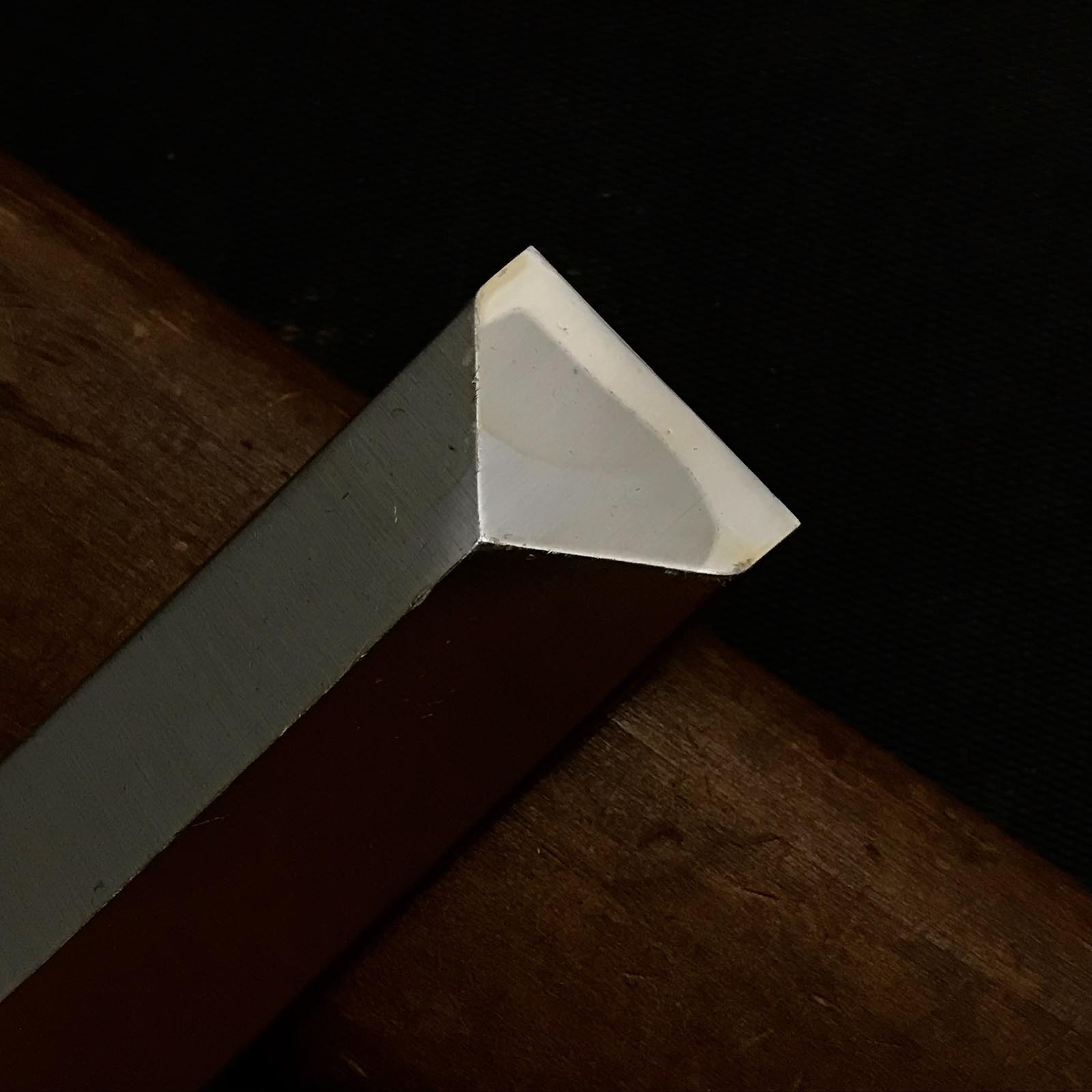 Old stock Nihonichi Dovetail Damekiri chisels 掘出し物 日本一 鎬型 ダメ切り鑿 三つ裏 Damekirinomi 21mm