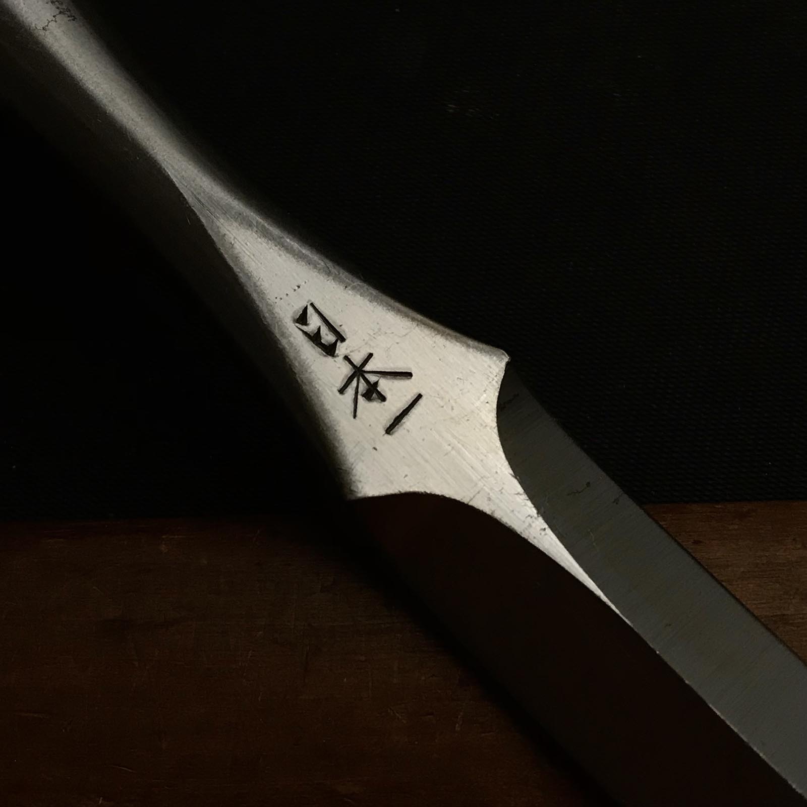Old stock Nihonichi Dovetail Damekiri chisels 掘出し物 日本一 鎬型 ダメ切り鑿 三つ裏 Damekirinomi 21mm