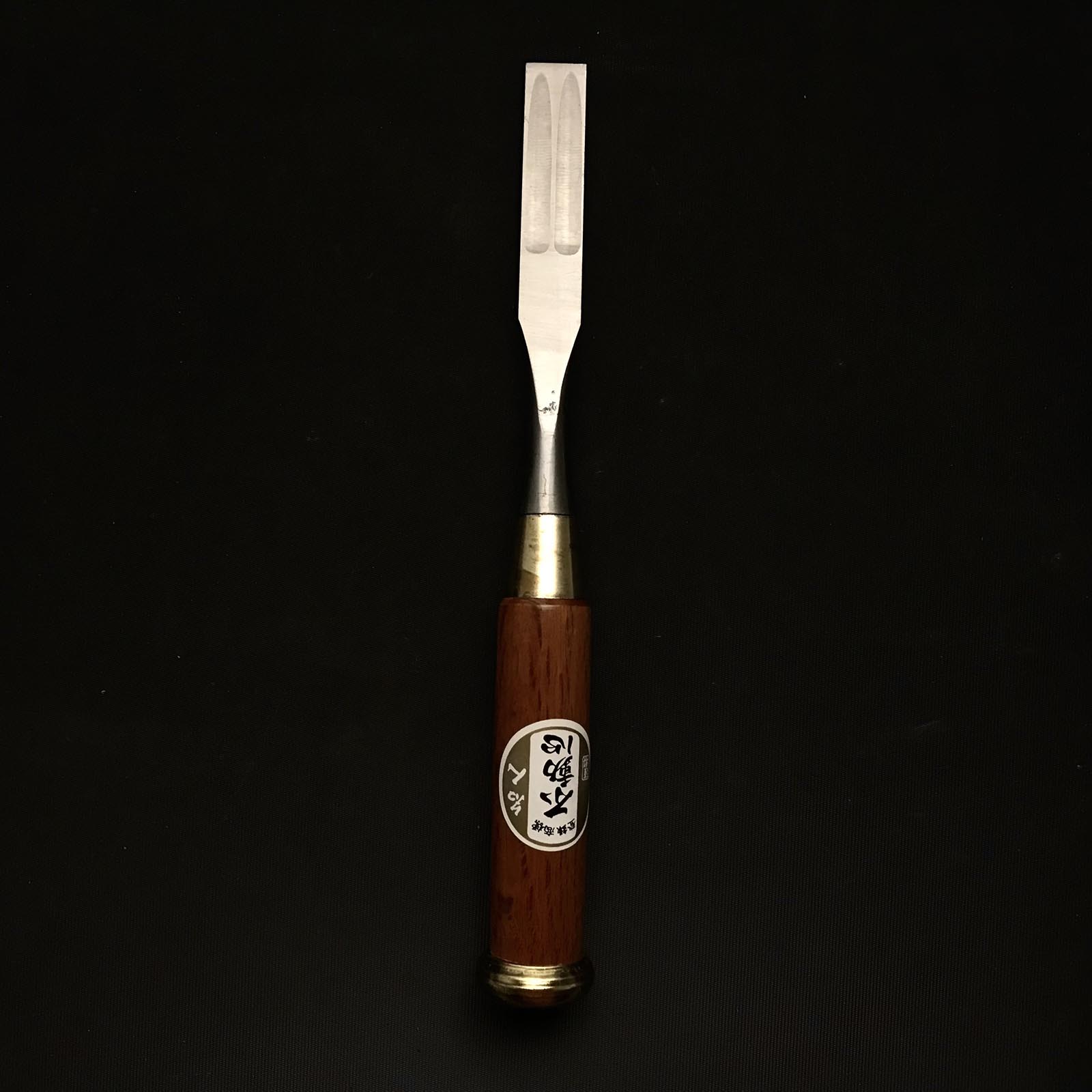 旧不動神 ダメキリ ノミ 掘り出し物 不動心 ダメ切り鑿 二つ裏 ダメキリノミ 18mm