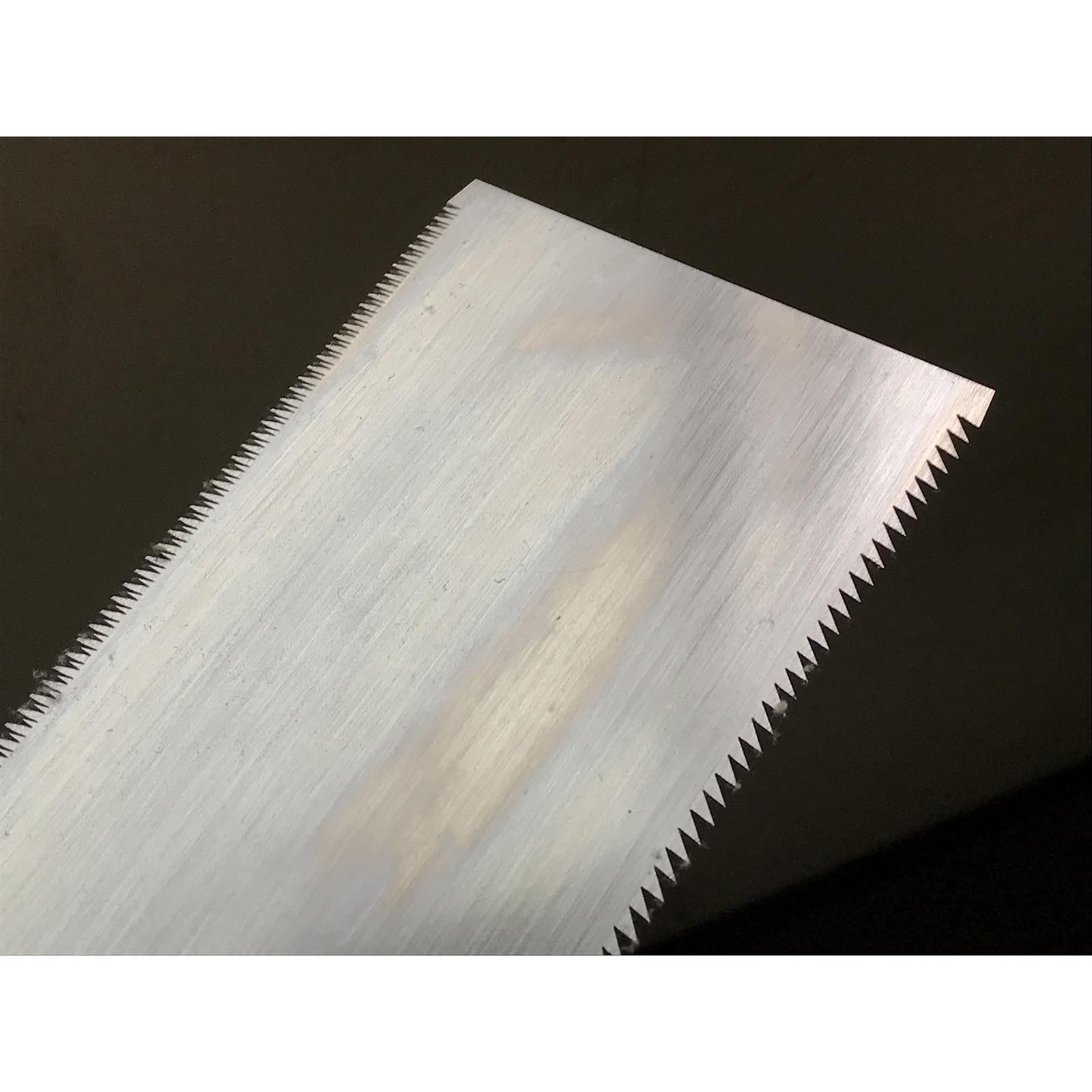 両刃鋸 二代目宮野鉄之助作 二代目宮野鉄之助 四方斎朝也作 両刃鋸 玉鋼 210m