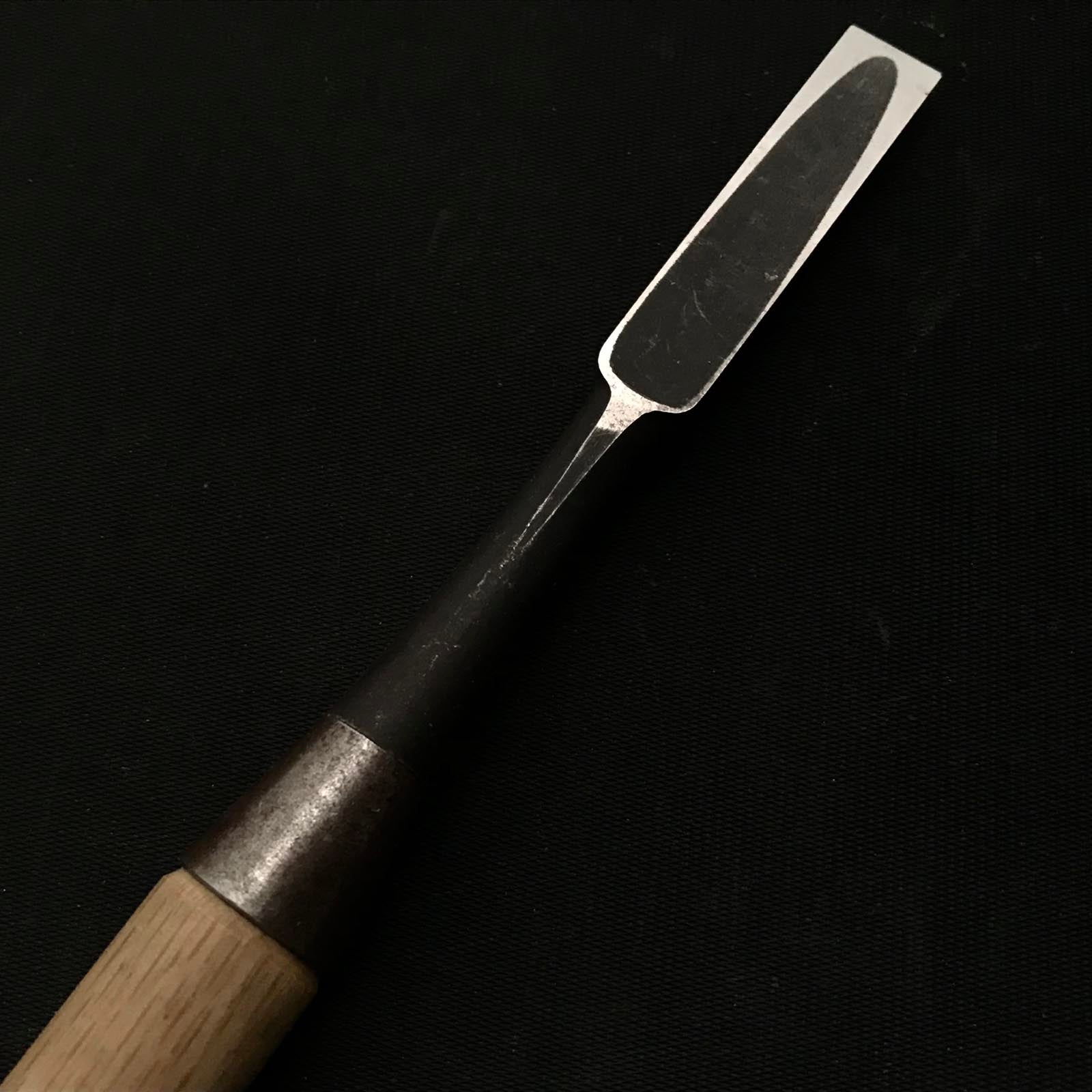 Used Kunikei 3rd Generation Bench chisels (Oirenomi) 中古 池田慶郎氏 三代目国慶作 追入鑿 12mm