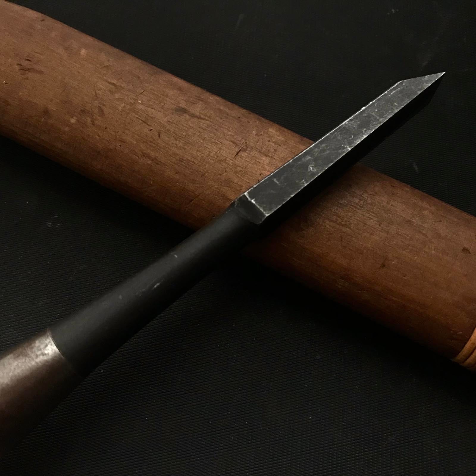 Used Kunikei 3rd Generation Bench chisels (Oirenomi) 中古 池田慶郎氏 三代目国慶作 追入鑿 12mm
