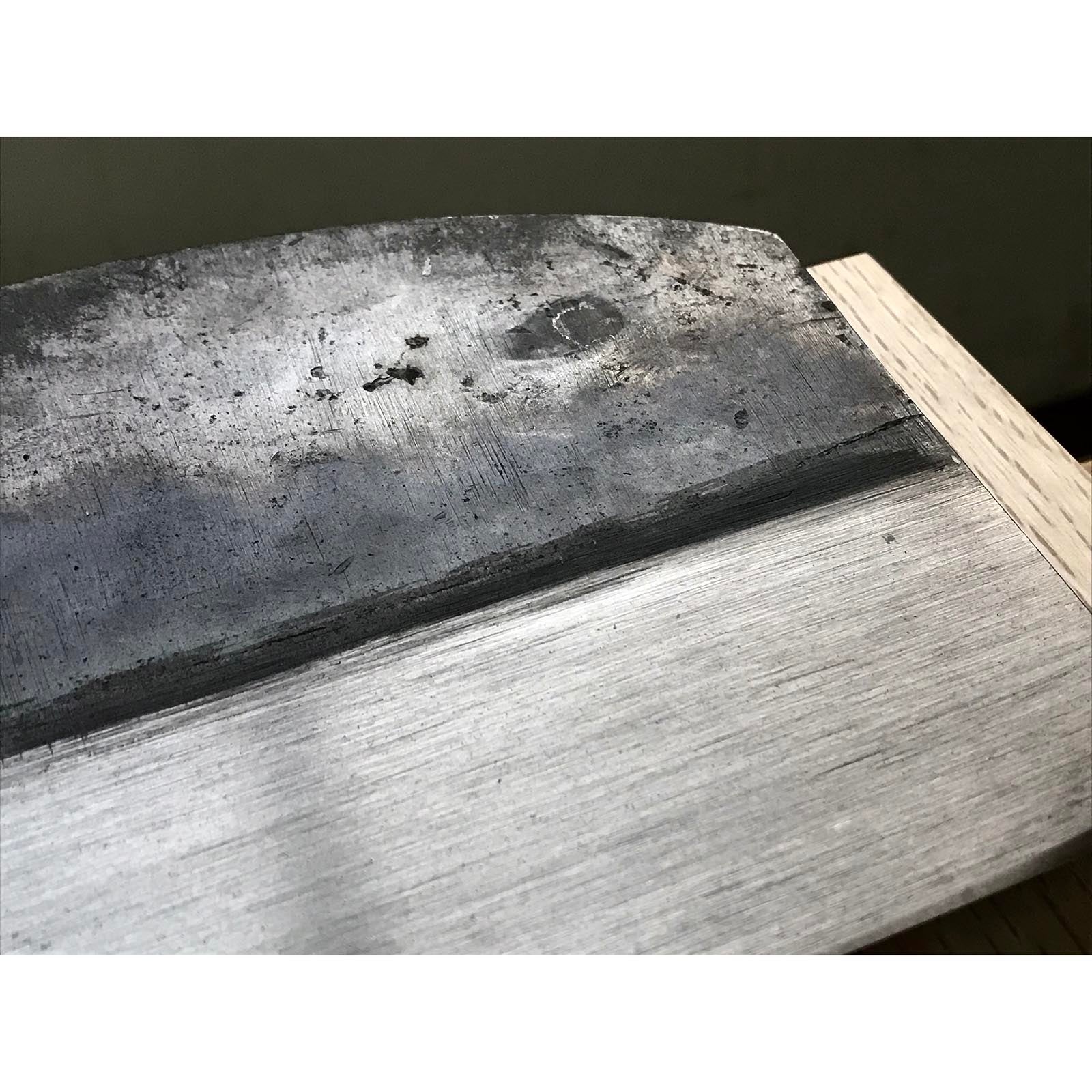 Sekimagoroku Large Plane(Kanna)by Seikichi Sekikawa with blue steel 関孫六 関川誠吉作 大鉋 165mm