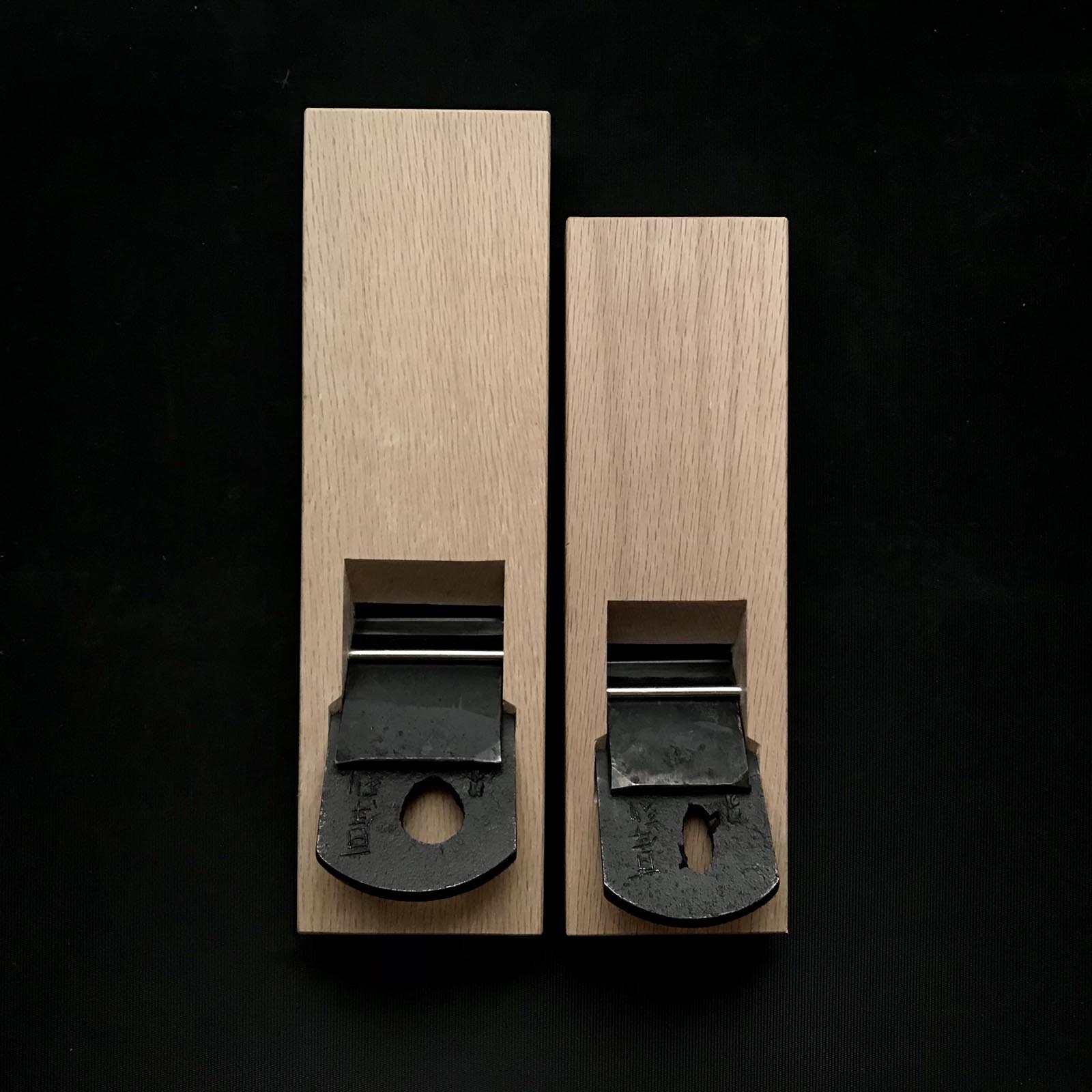 水野清介作 百年刻穴 小鉋 48,54mm