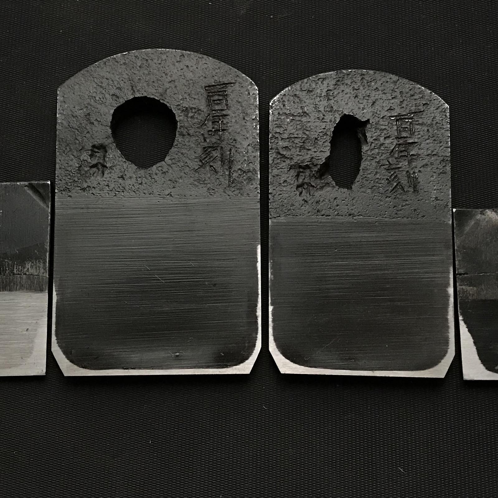 Hyakunenkizami Small Plane(Ko-Kanna) by Seisuke Mizuno 水野清介作 百年刻穴 小鉋 42,48,54mm