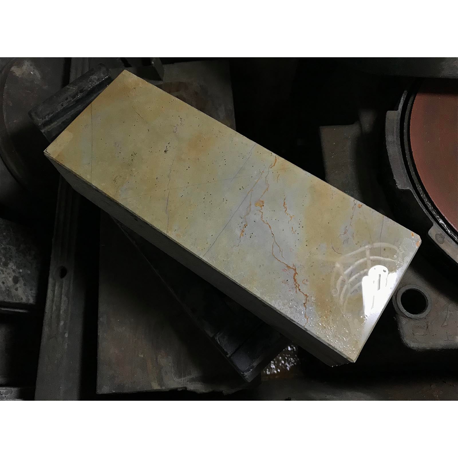 Ohira #2 Uchikumori Suita Toishi From collection Japanese Natural finishing Stones 蔵出し 天然仕上げ砥石 大平山 内曇砥 天井巣板