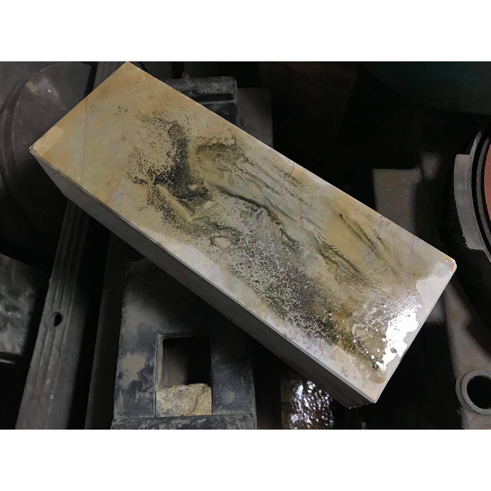 大平 #2 打雲守 吹田 砥石 コレクションより 日本の 天然仕上げ砥石 蔵出し 天然仕上げ砥石 大平山 内曇砥石 天井巣板