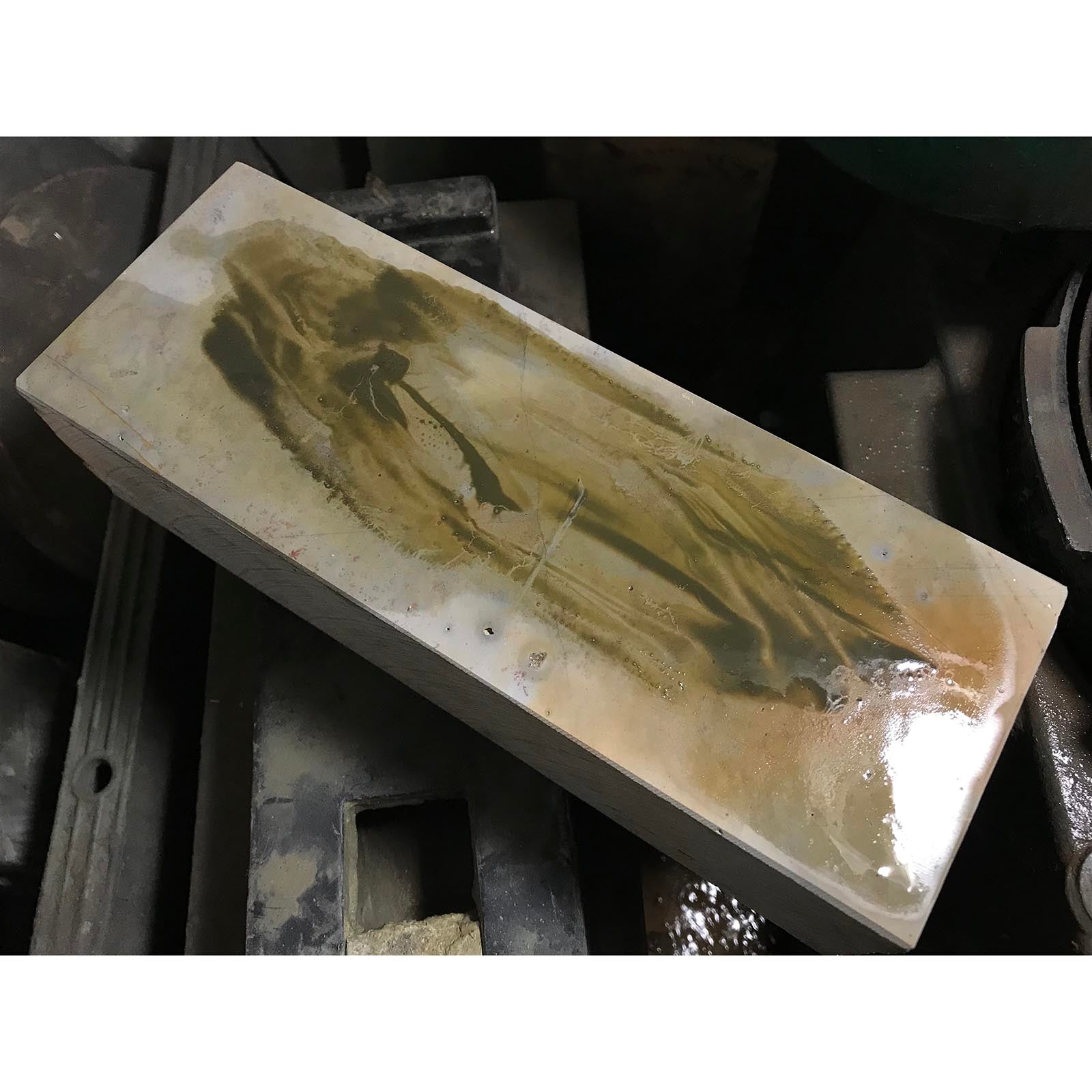 Ohira #1 Uchikumori Suita Toishi From collection Japanese Natural finishing Stones 蔵出し 天然仕上げ砥石 大平山 内曇砥