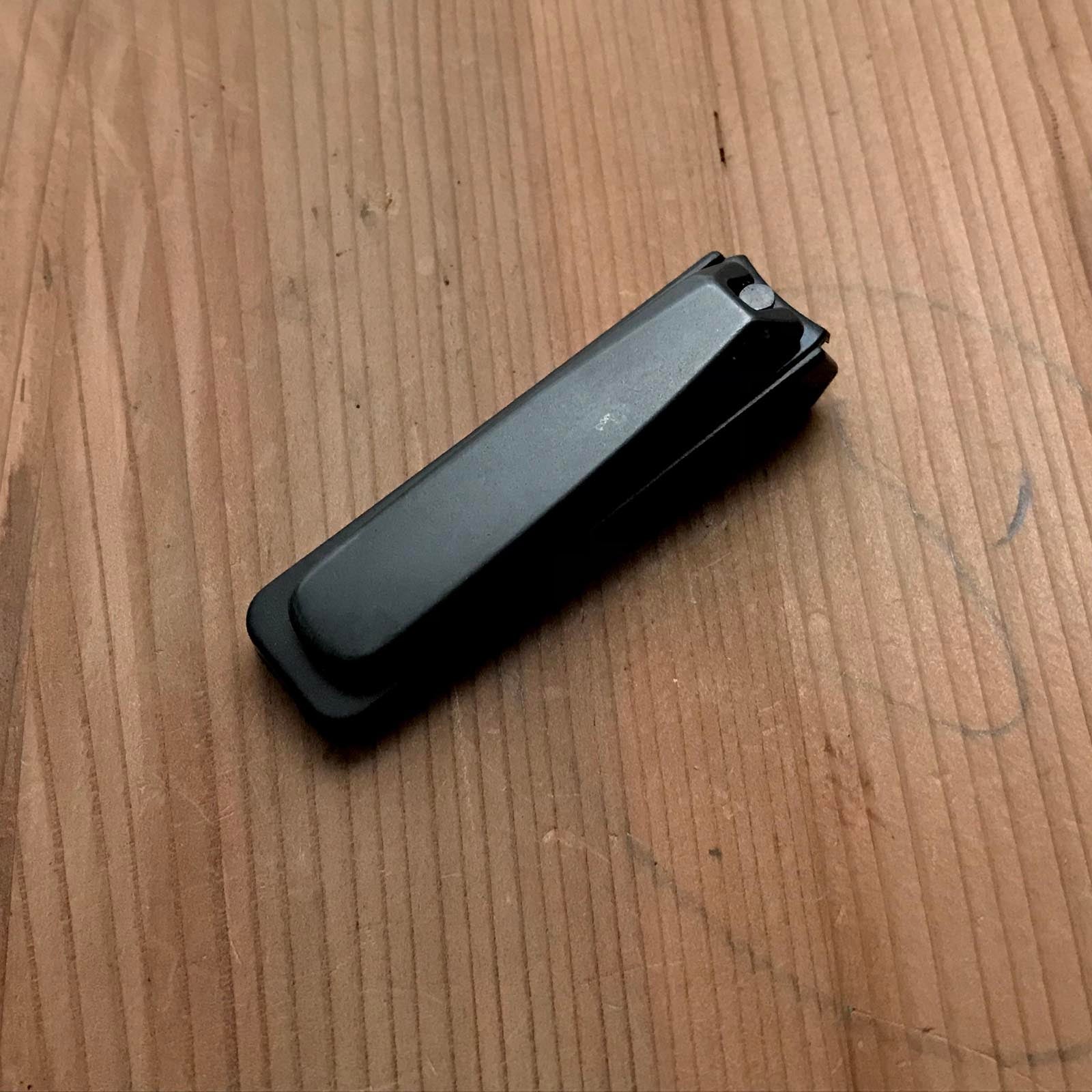 ITEZA Nail clippers Black finish 爪切り 黒仕上 服部利器製作所