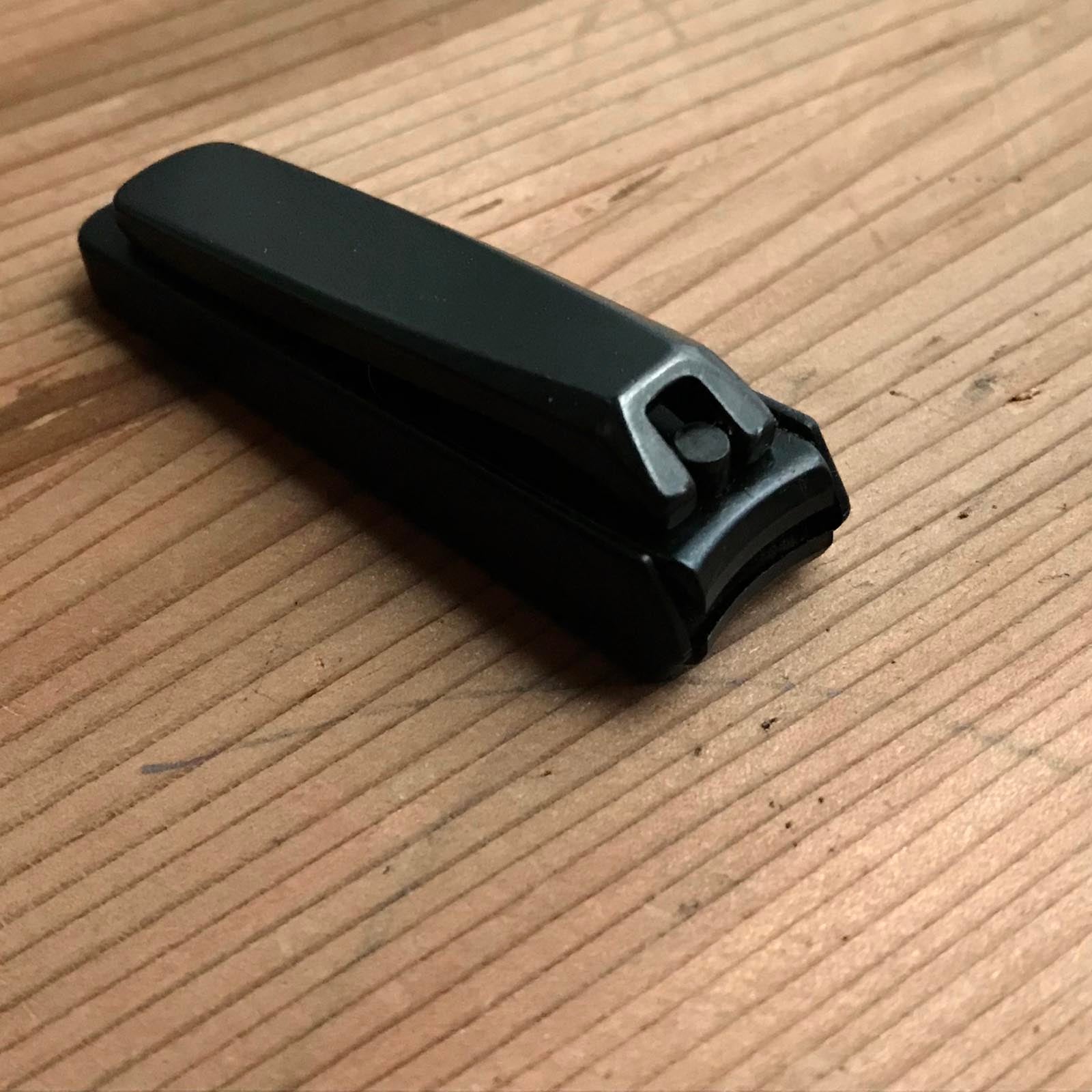 ITEZA Nail clippers Black finish 爪切り 黒仕上 服部利器製作所