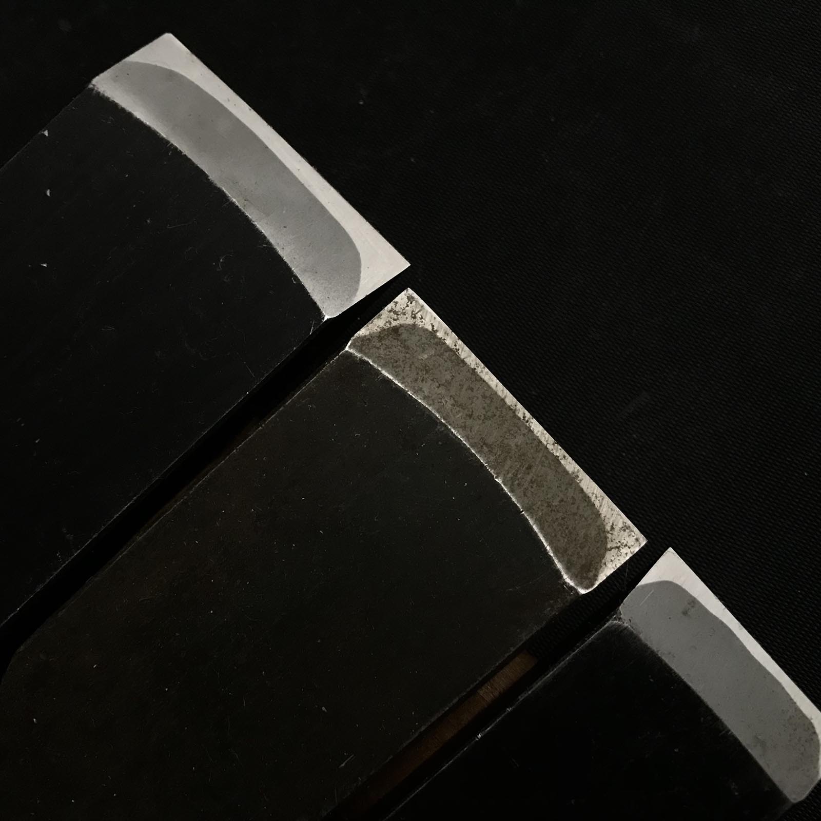 Old stock Damekiri chisels set 掘出し物 ダメ切り6本組鑿 Damekirinomi