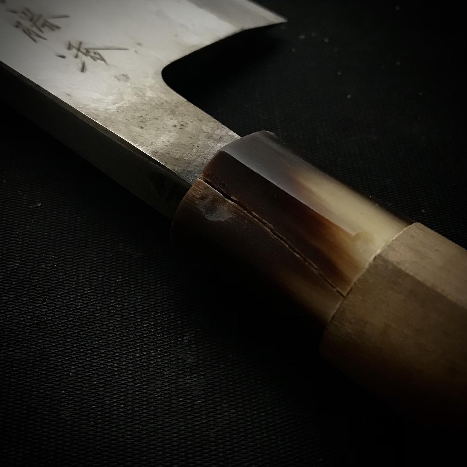 Old stock Genjyo Deba Bocho 掘出し物 源勝? 出刃包丁 180mm