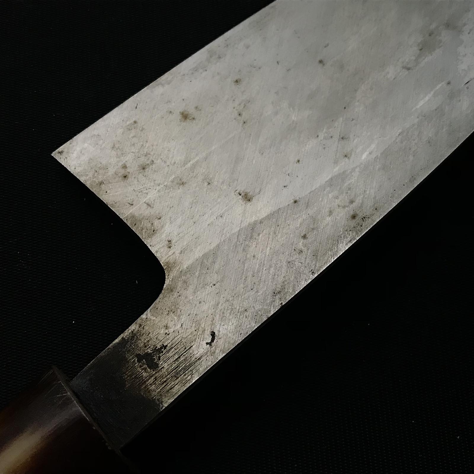 Old stock Genjyo Deba Bocho 掘出し物 源勝? 出刃包丁 180mm