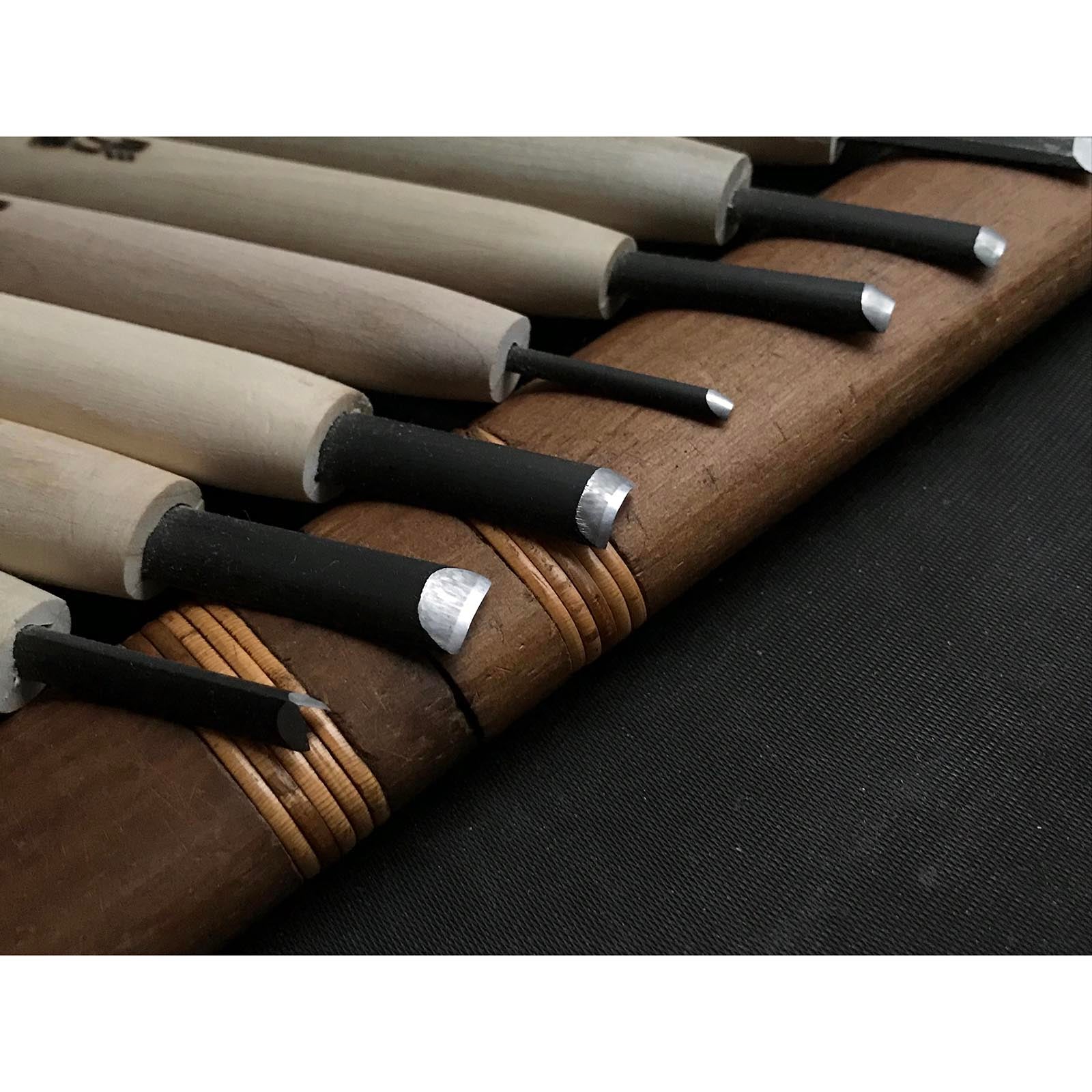 Chotousei Carving chisels set Beginner level 彫刀晟 小倉彫刻刃物製作所 一般用 彫刻刀セット Chokokuto
