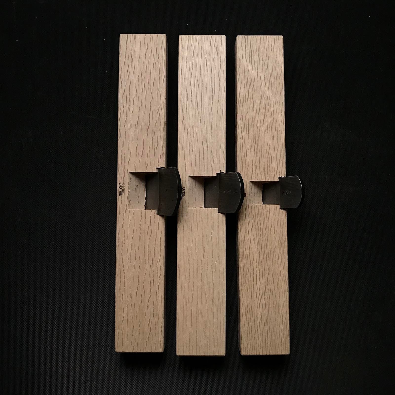 Yoshitaka Spokeshave Plane (Nankin Kanna) With Blue Steel 義隆 南京鉋 青紙鋼 42,36,30,24mm