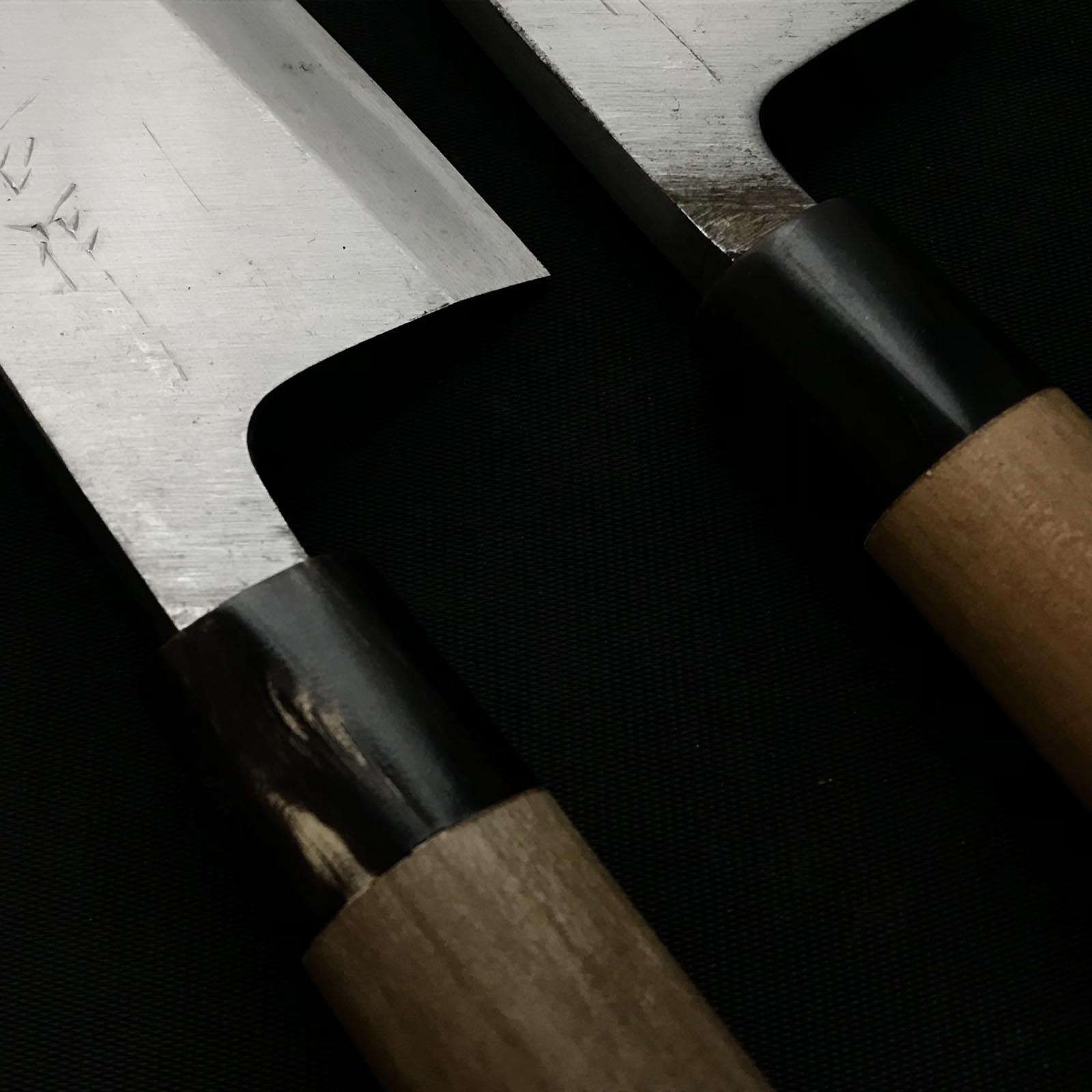 Old stock Genkanekichi Deba Bocho 掘出し物 源兼吉 出刃包丁 150mm 160mm