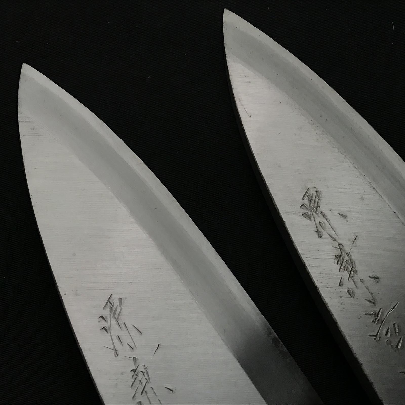 Old stock Genkanekichi Deba Bocho 掘出し物 源兼吉 出刃包丁 150mm 160mm