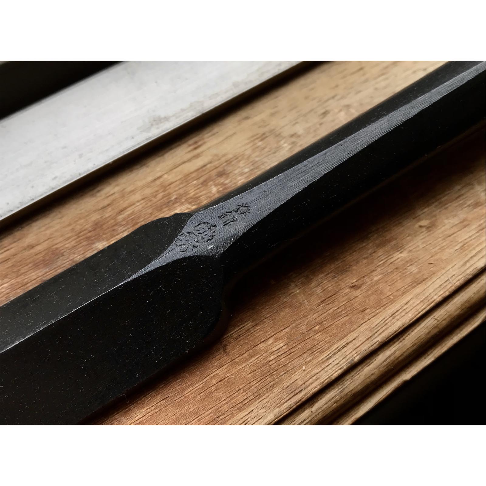 Old stock Koshihide Slick Chisels set 掘出し物 越秀 本突き組鑿 48mm 24mm