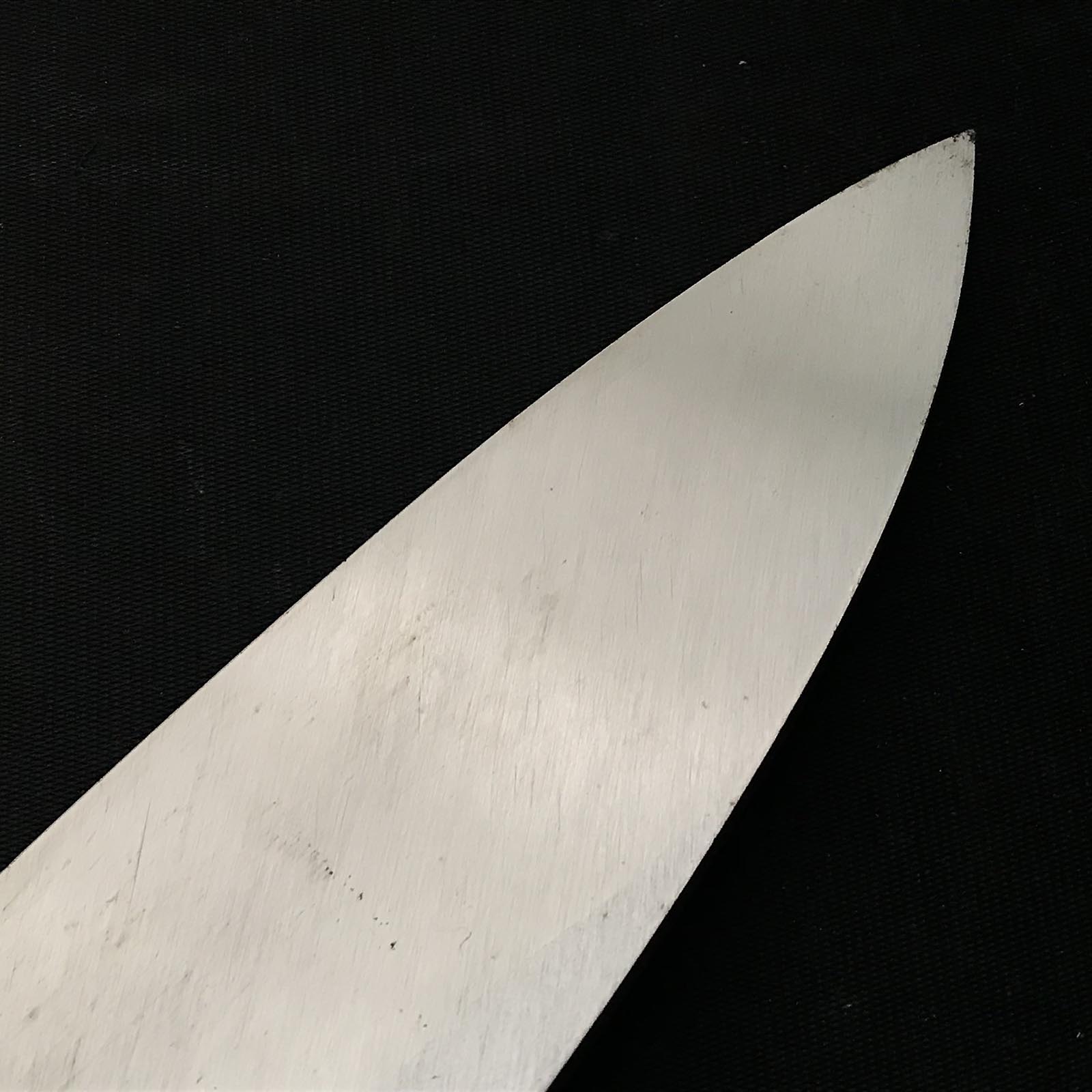 旧株 鋼管出刃防長 掘り出し物 國冠出刃包丁 180mm