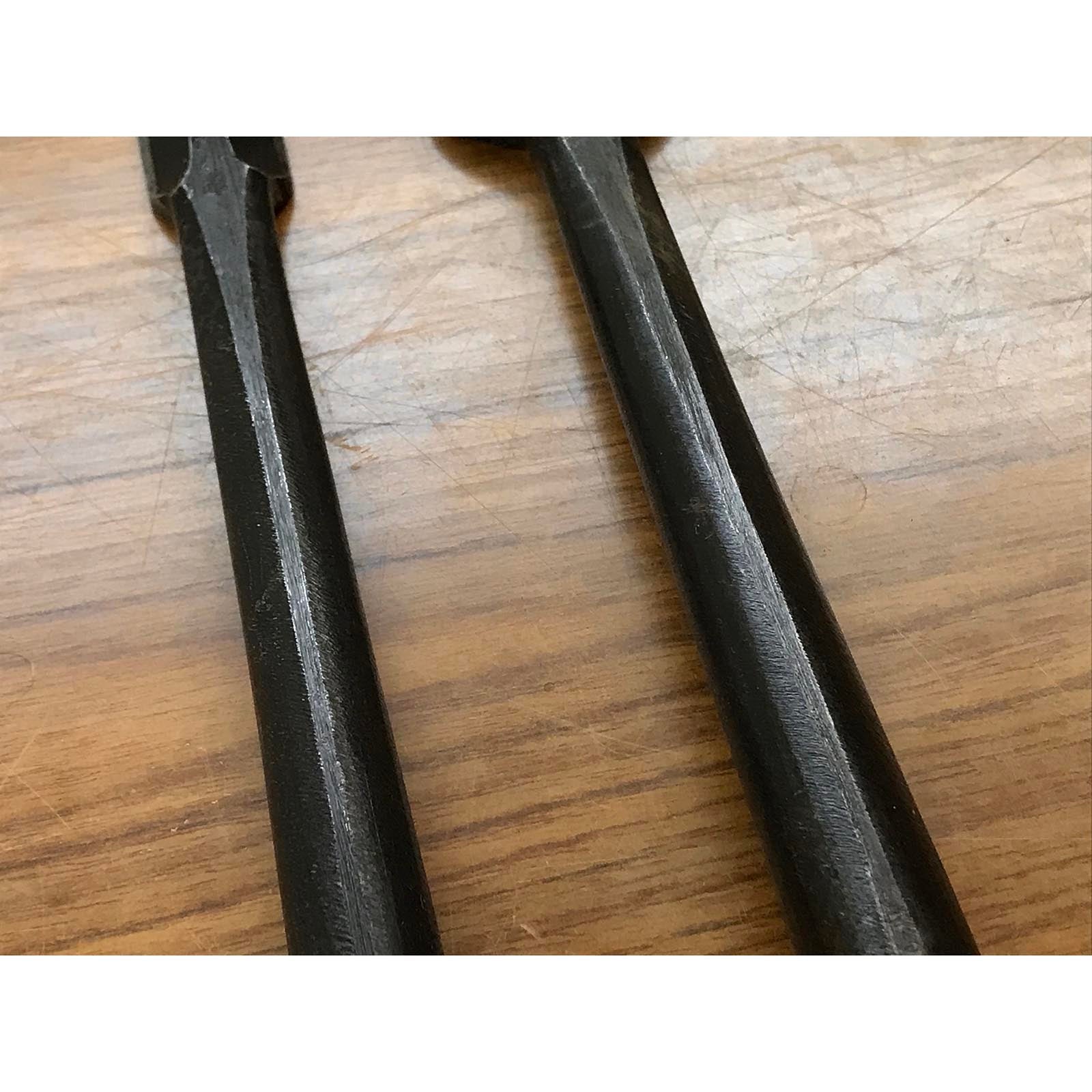 旧在庫 菊弘丸 鑿セット(大月のみ、本月のみ) 掘り出し物 菊弘丸 本突き組鑿 48,24mm