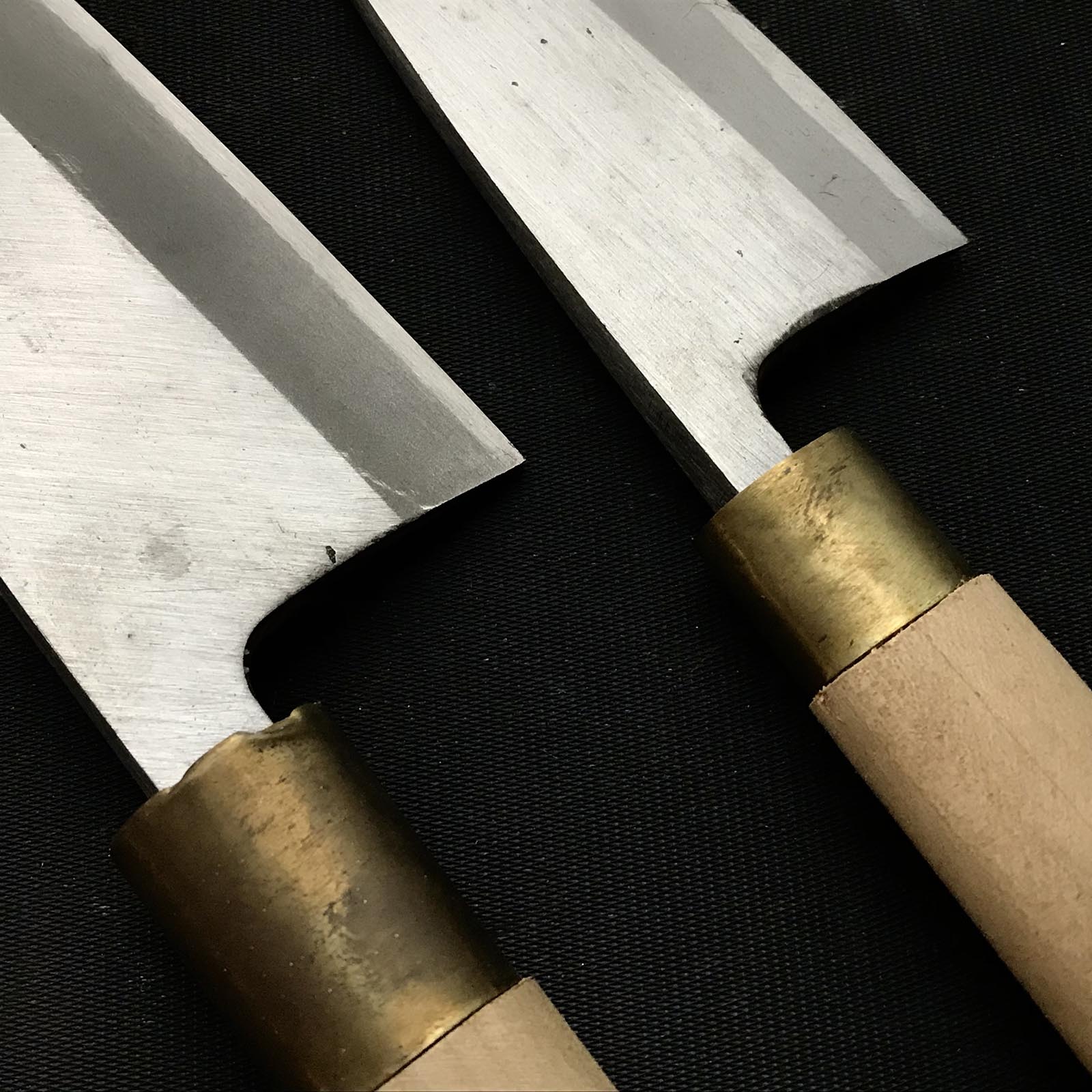 Old stock Hiryu Deba Bocho 掘出し物 飛龍 出刃包丁 110mm 135mm