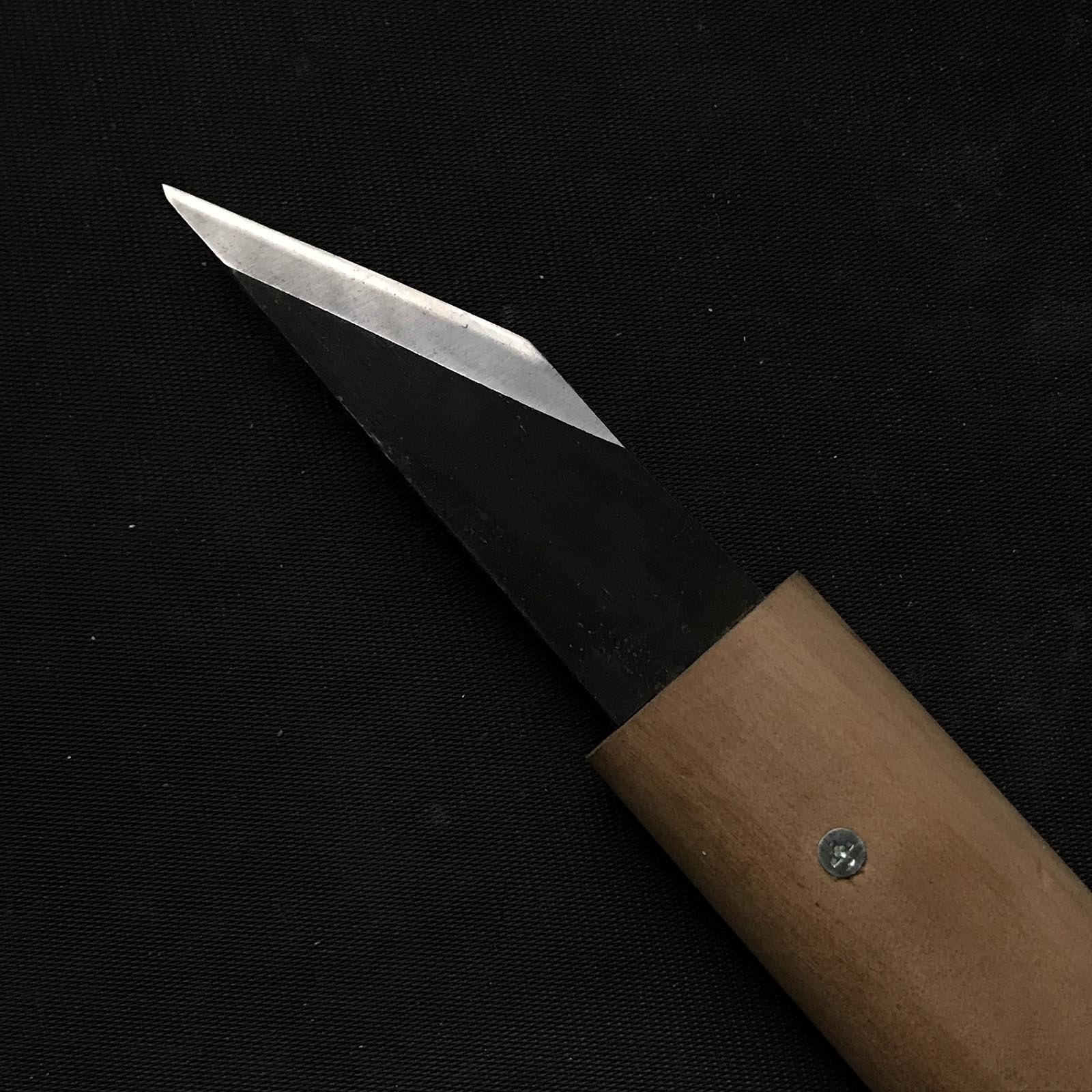 Old stock Yoshifusa Kiridashi Kokatana with white steel Right 掘出し物 吉房 横手小刀 右 21mm