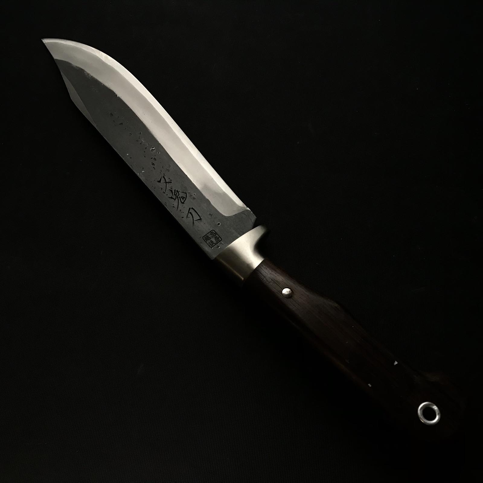 Tadafusa Mountain Knife Single edged 忠房 山刀 又鬼刀 片刃 210mm – YAMASUKE  KurashigeTools