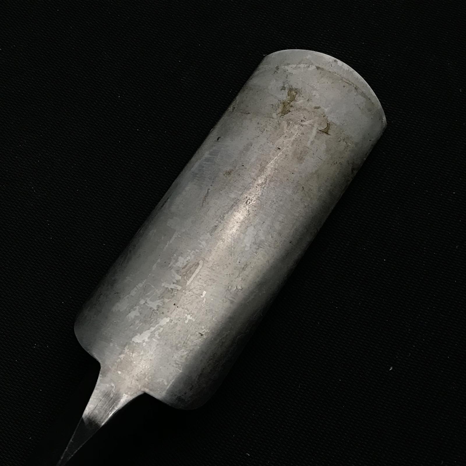 旧蔵 外丸ノミ 白鋼 掘り出し物 外丸鑿 白紙鋼 30mm