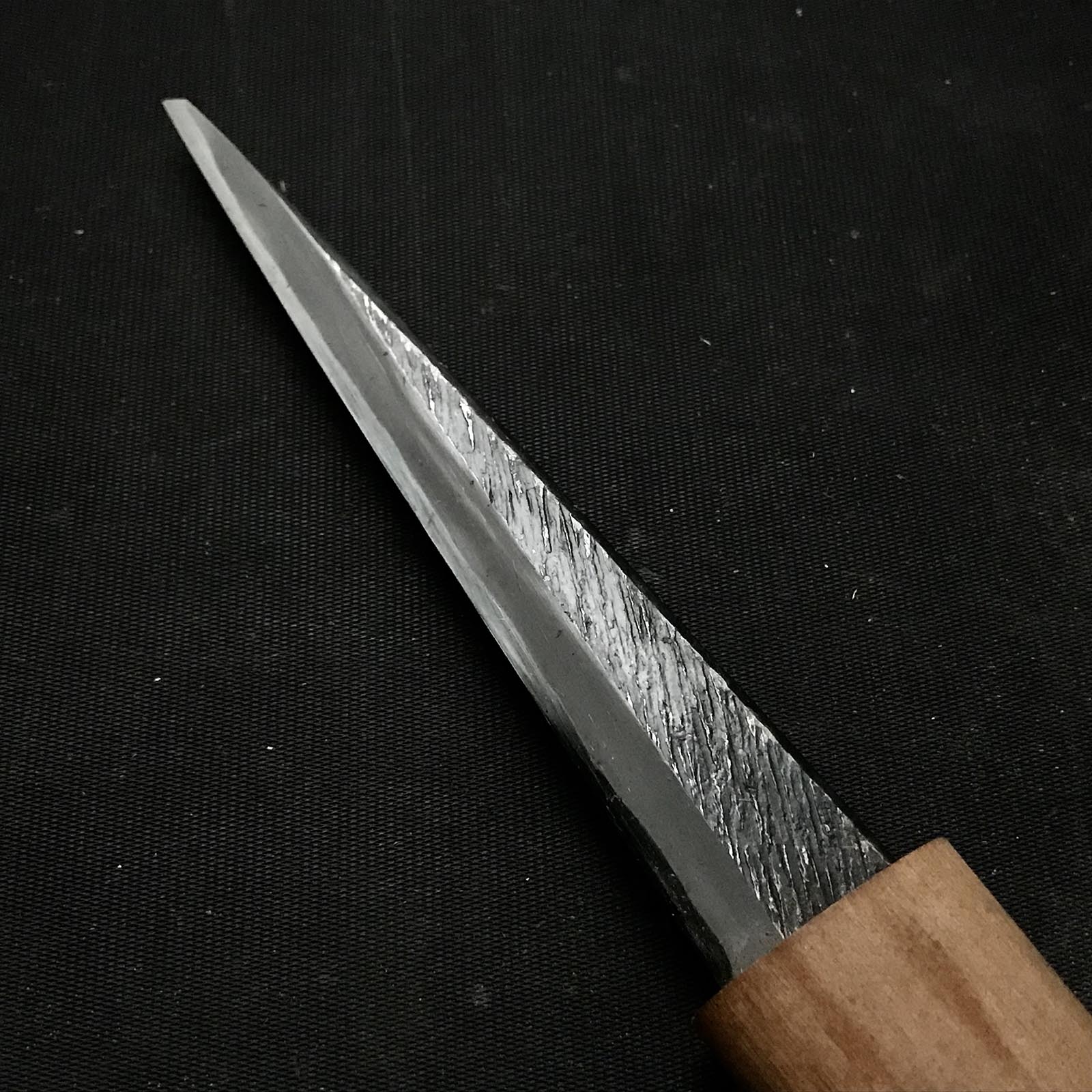 Old stock Kaneharu Kuri Kokatana with white steel Left 掘出し物 包春 繰小刀 左 130mm