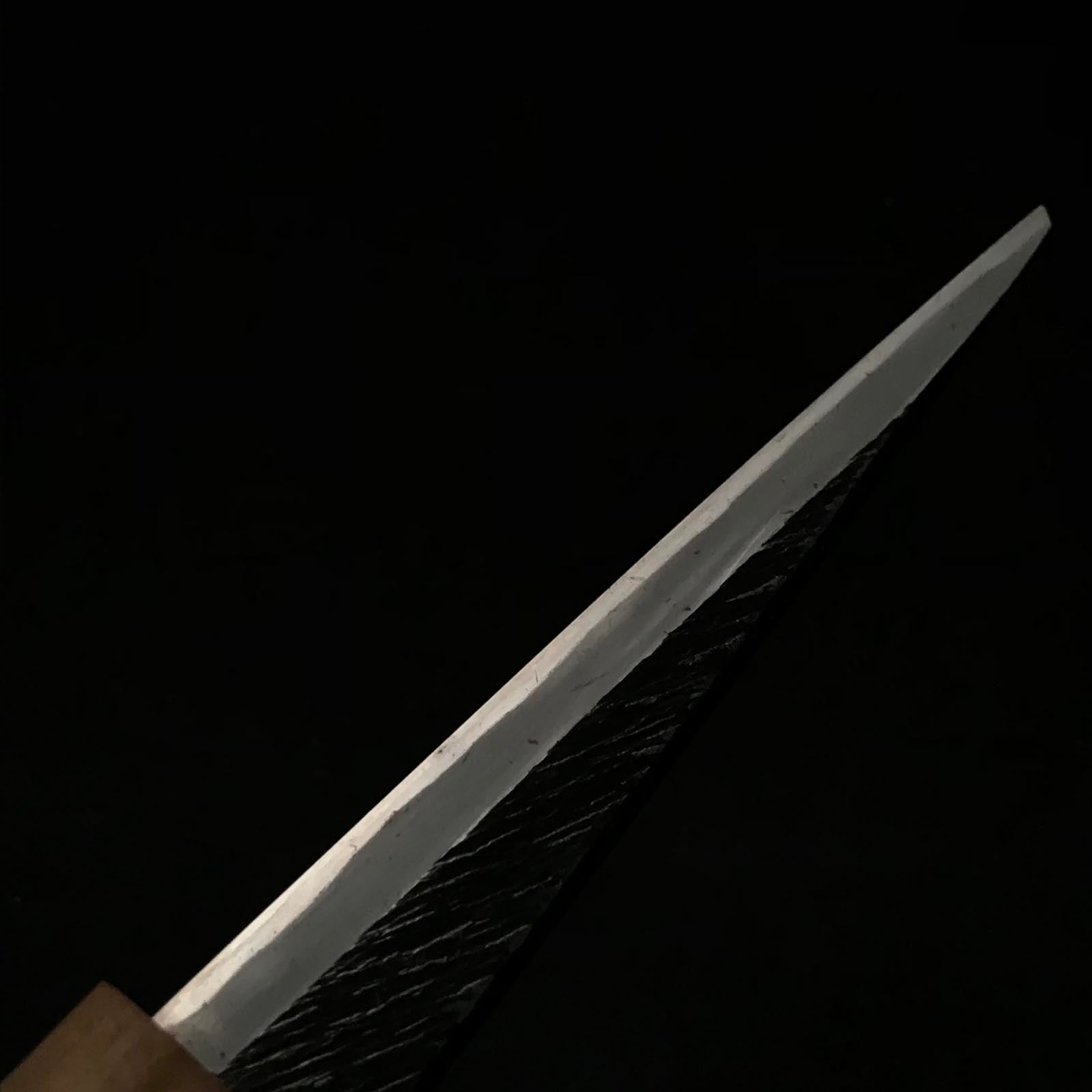 Old stock Kaneharu Kuri Kokatana with white steel Left 掘出し物 包春 繰小刀 左 130mm