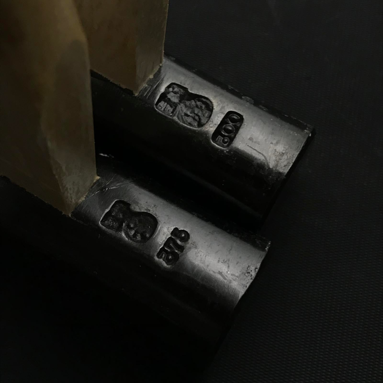 Old stock for beginner Marumasu Round Hammers Blacksmith finish with handle 掘出し物 丸增 丸玄翁 柄付 黒仕上