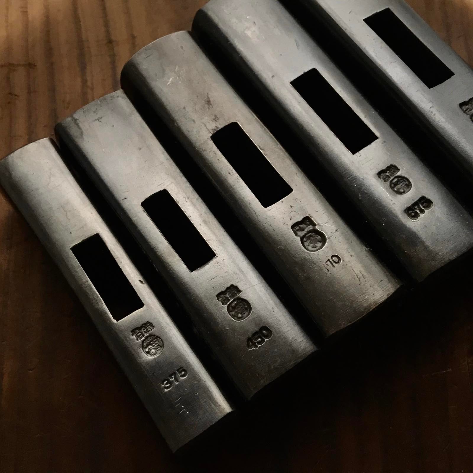 Old stock for beginner Marumasu Square Hammers Blacksmith finish 掘出し物 丸增 四角玄翁 黒仕上