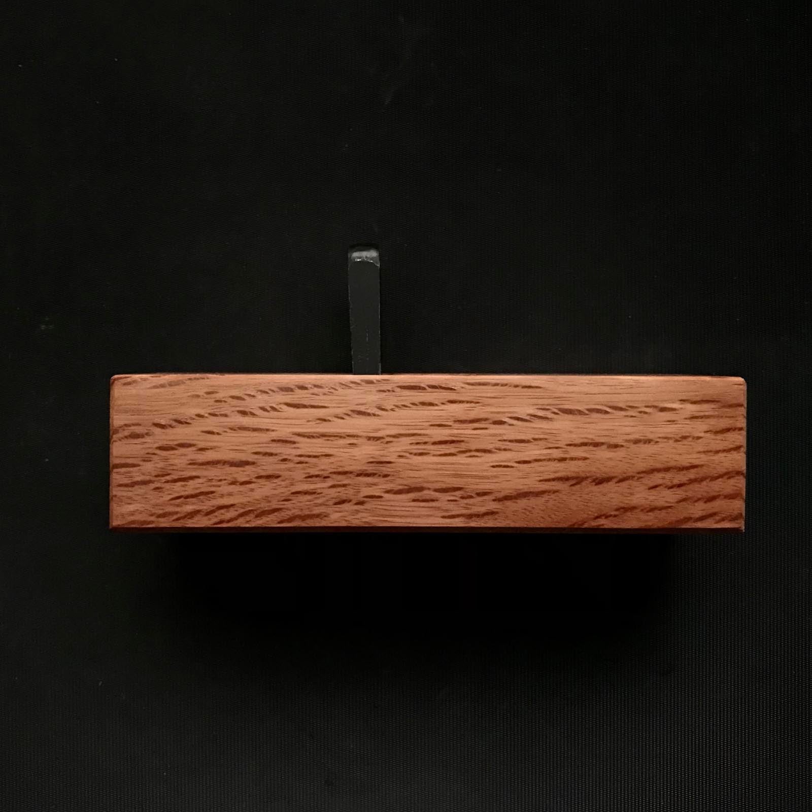 Seigetsu Standing Plane by Chiyotsuru Sadahide 3rd generation 三代目千代鶴貞秀 霽月 台直鉋 本赤樫台 42mm