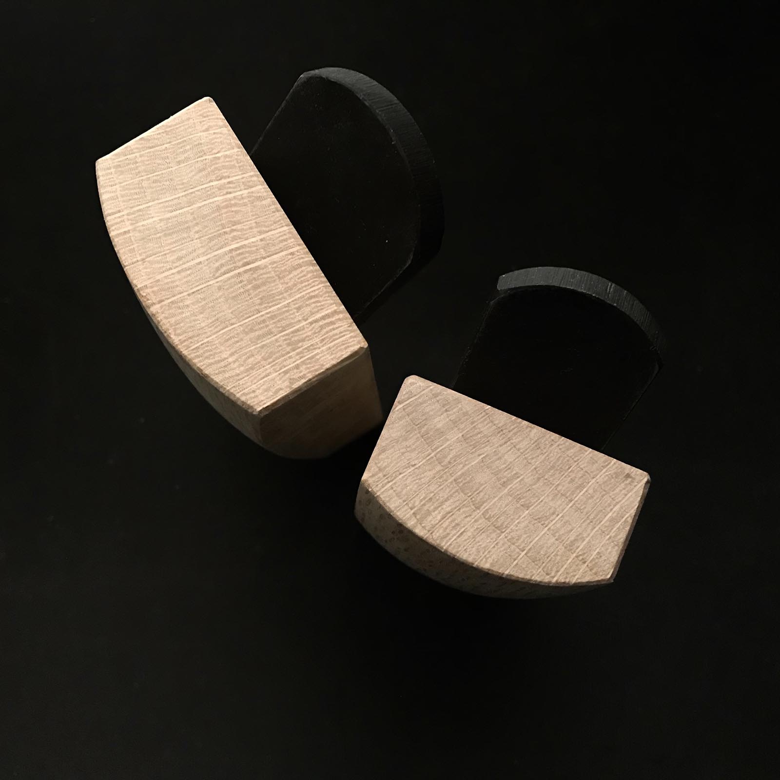 Yoshitaka Spoon bottom plane (Shihosori-Kanna) with Blue steel 義隆 四方反鉋 青紙鋼 42,36,30,24mm