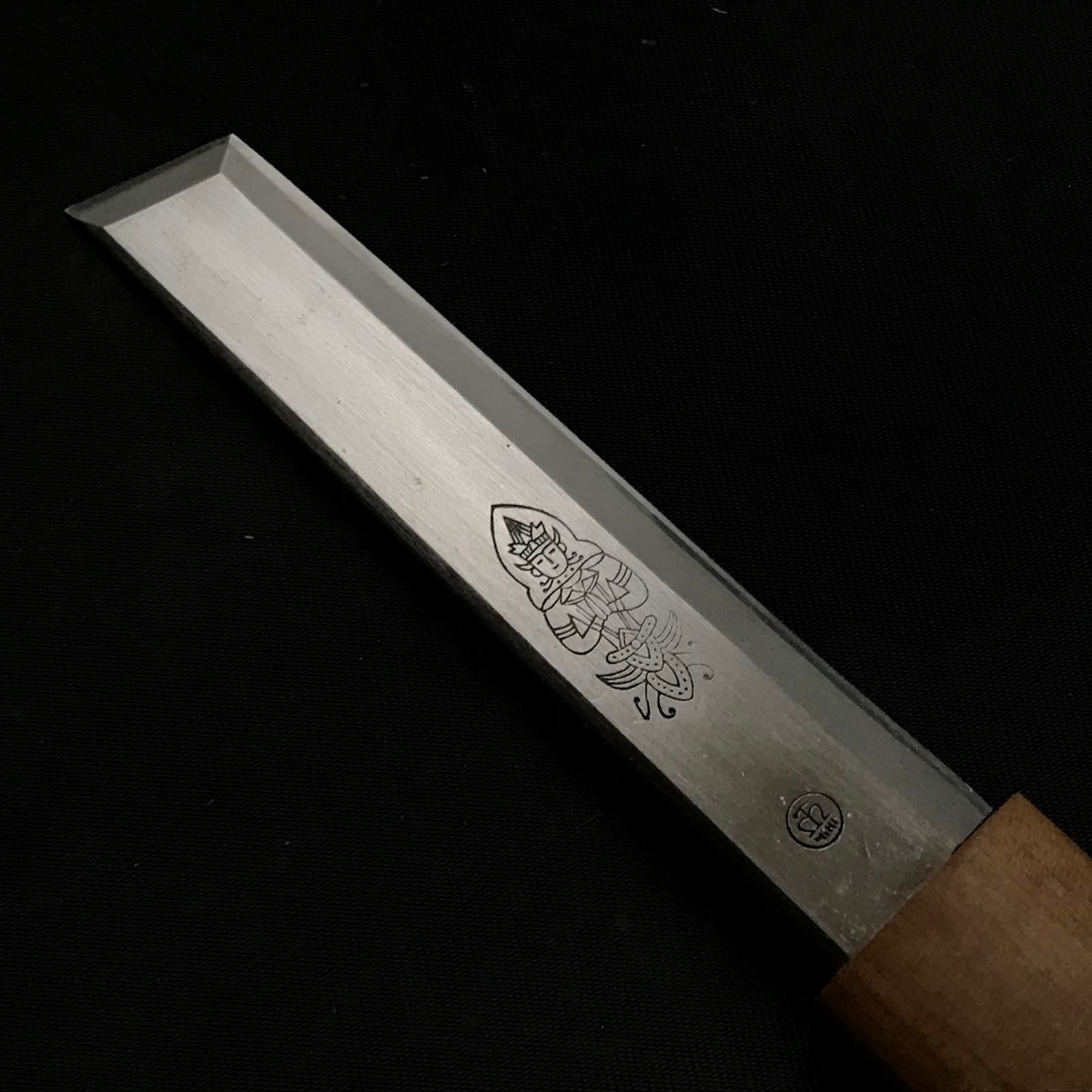 Old stock Miki Nushiya Kokatana with white steel 掘出し物 三木 塗師屋小刀 右 148mm