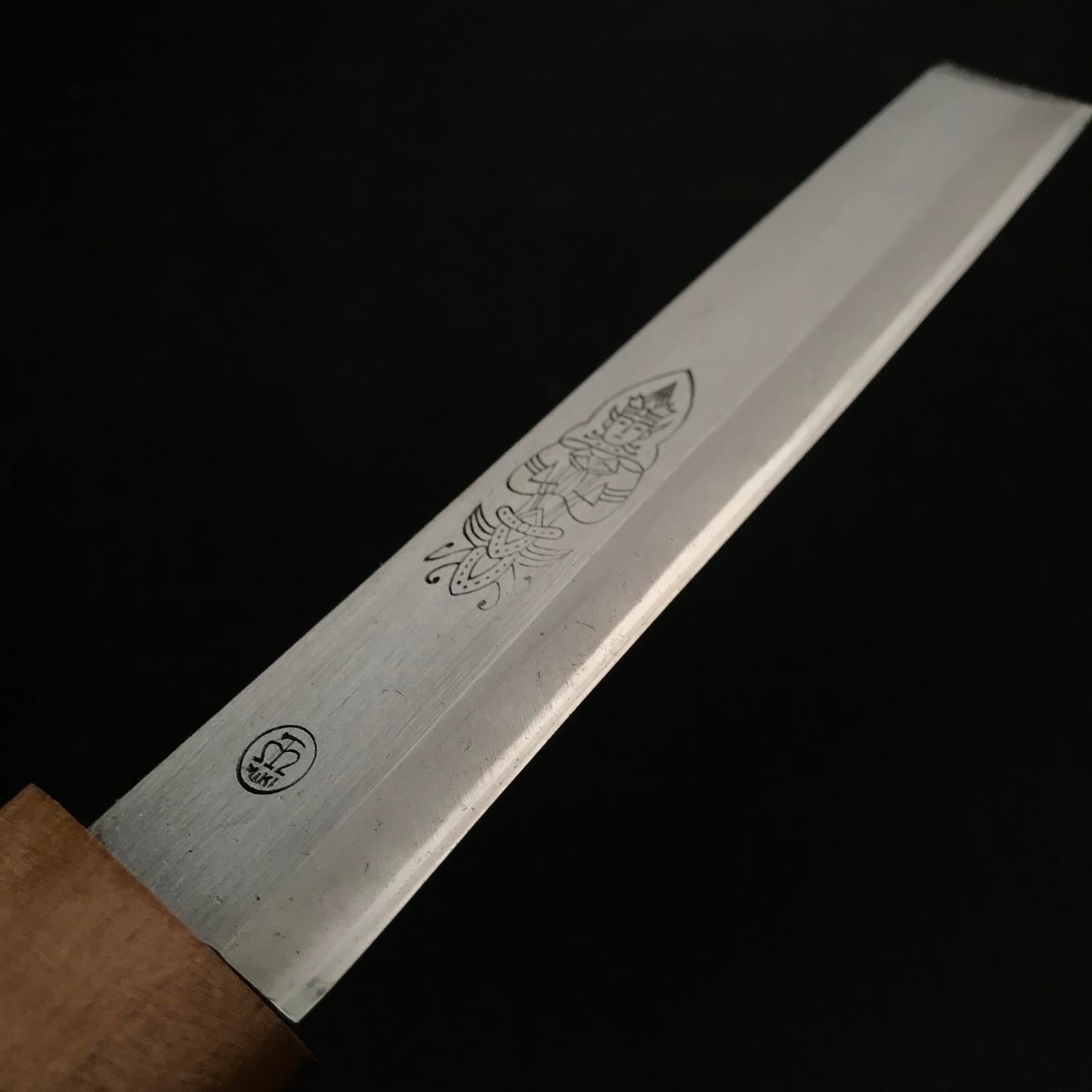 Old stock Miki Nushiya Kokatana with white steel 掘出し物 三木 塗師屋小刀 右 148mm