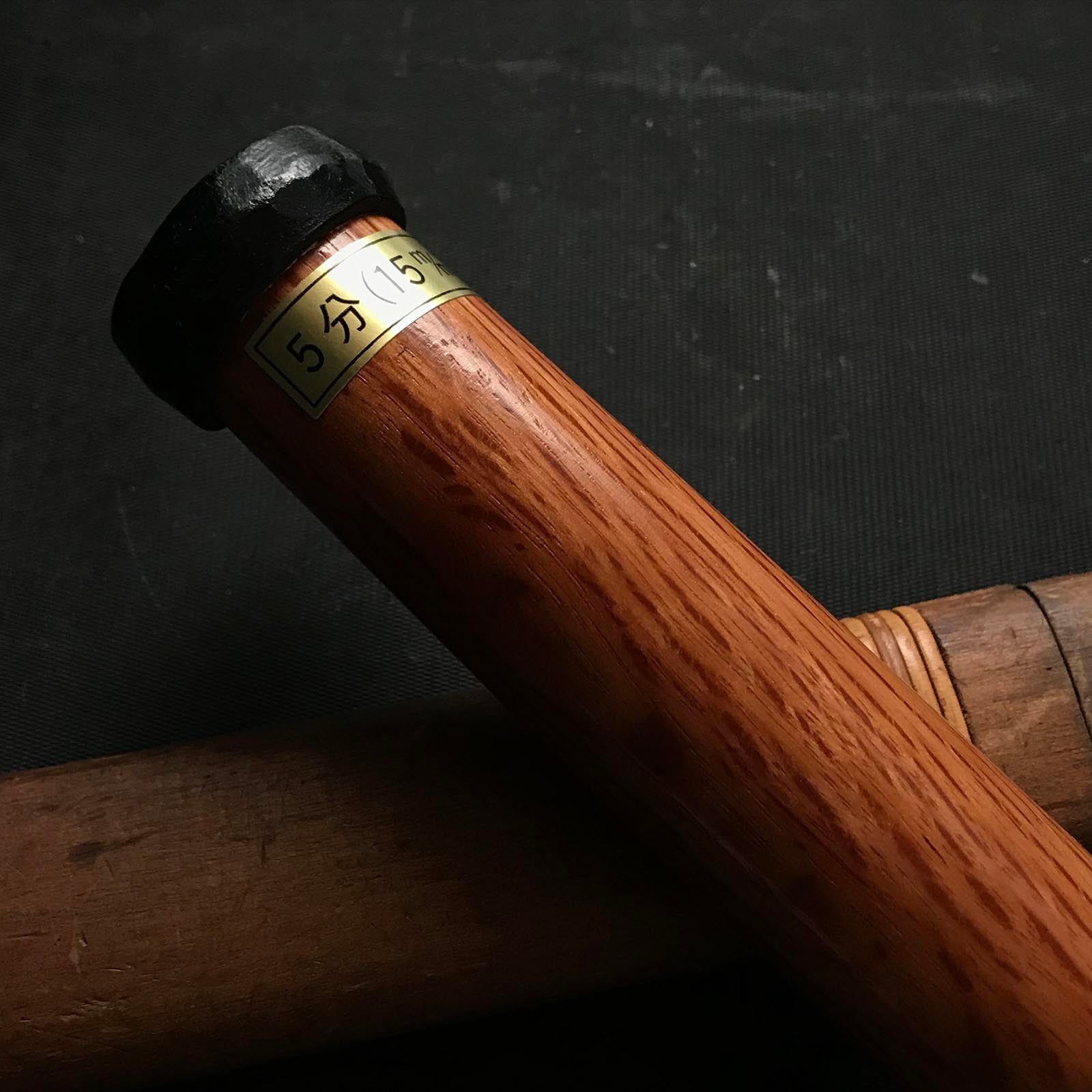 Old stock Sukemaru 3rd Timber chisels by Usui Kinzaburo 掘出し物 三代助丸作 碓氷金三郎 叩き鑿 15mm Tatakinomi