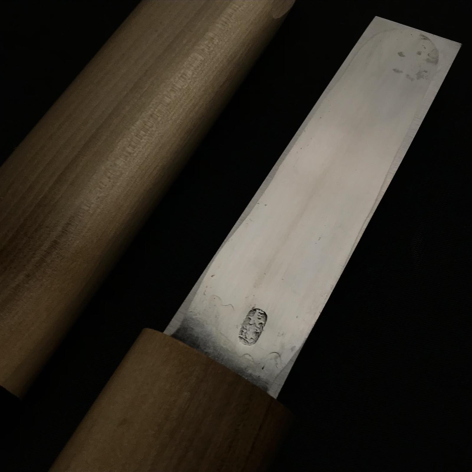 旧蔵 長雲 ぬしや 小刀 右手 掘り出し物 長運 塗師屋小刀 120mm