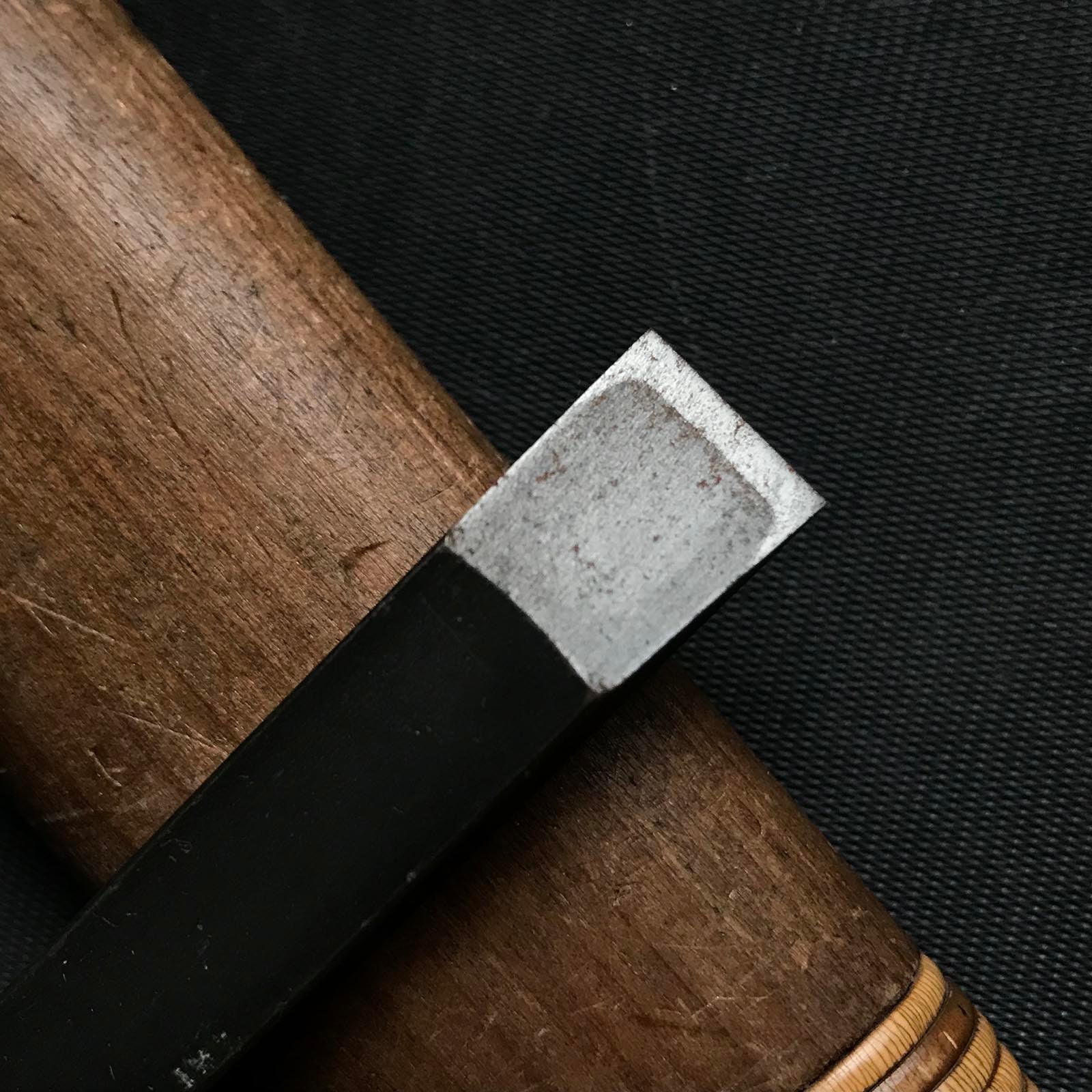 Old stock Koshitaka Timber chisels with White steel 掘出し物 越孝 叩鑿 12mm Tatakinomi