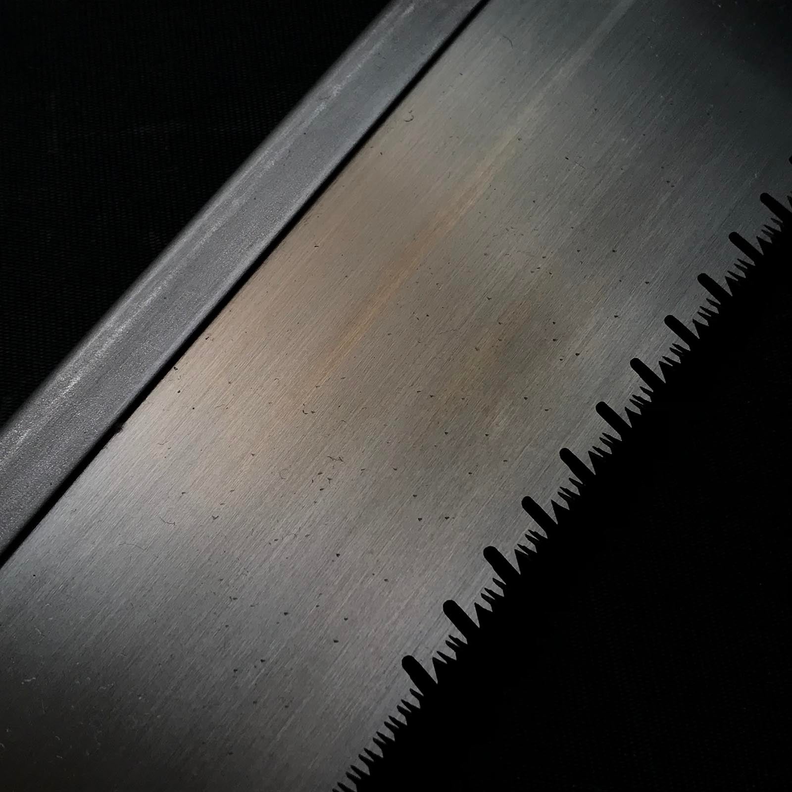 #D39 Old stock Nagakatsu Noko Japanese Cross cut Dozuki Saw For Hard Wood 長勝鋸 胴付き鋸 横挽 広葉材用 270mm