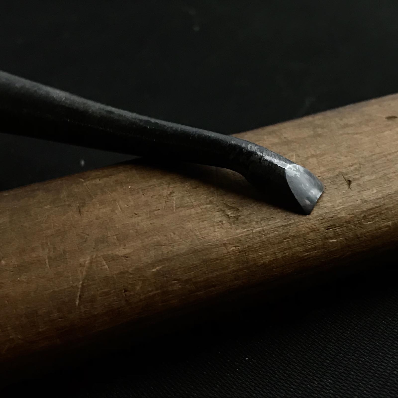 Masakichi Spoon chisels with blue steel 政吉 丸曲鑿 青紙鋼
