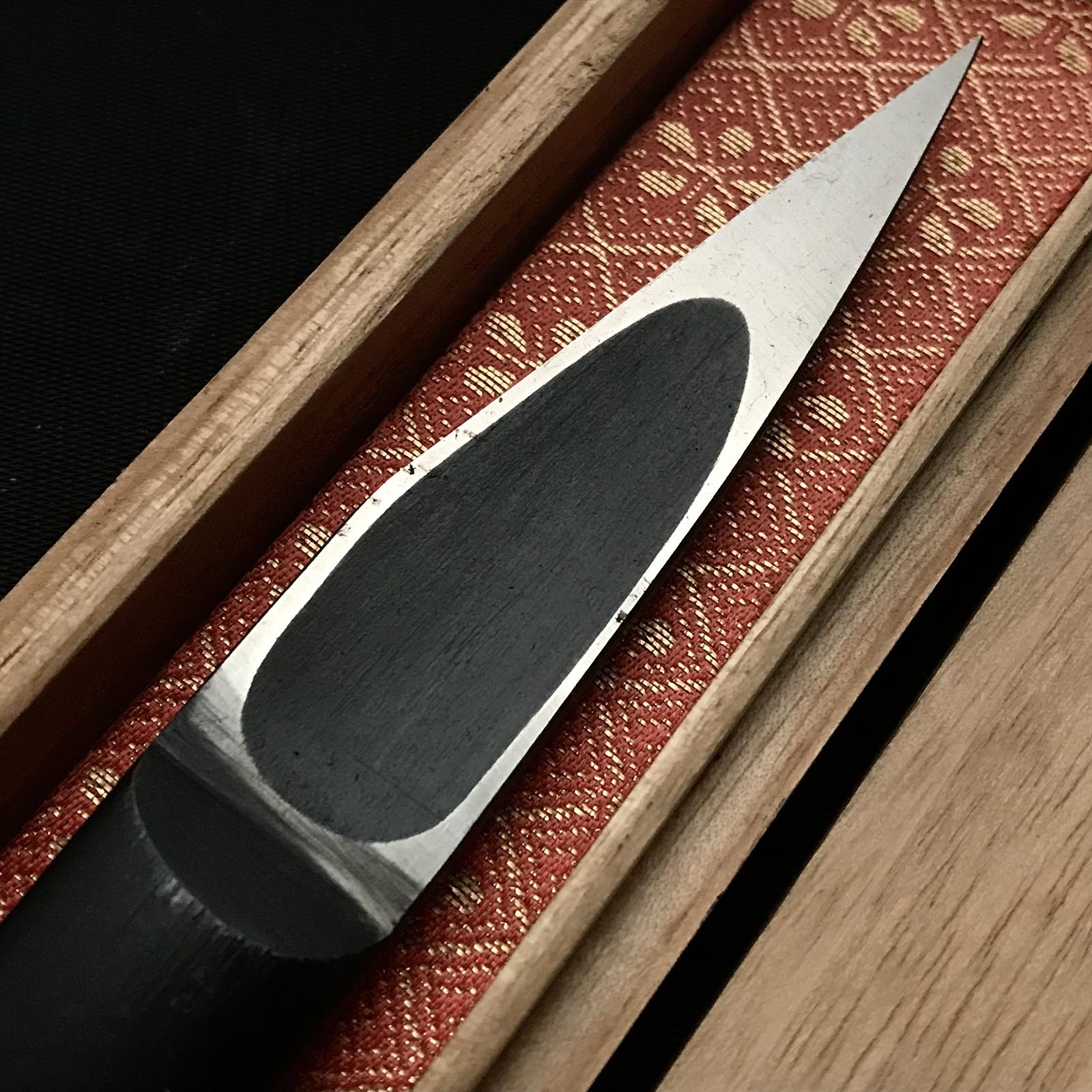 旧蔵 重族 切り出し 右手 日本製 手造り道具 掘り出し物 重族 切り出し小刀 右