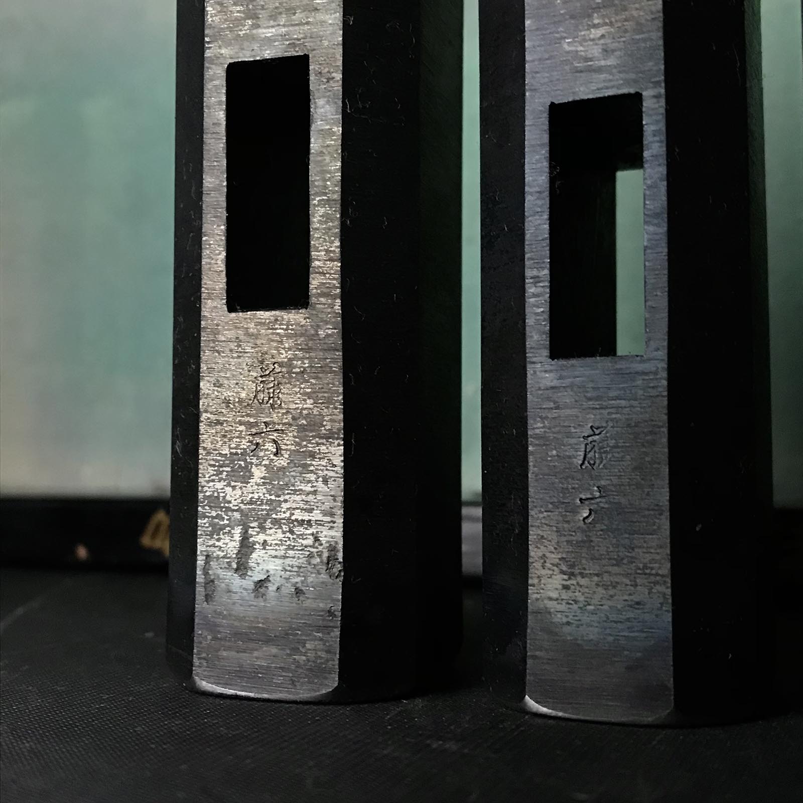 Touroku Octagon Hammers(Gennon) by Hiroki‘s Apprentice 藤六 八角玄翁 黒仕上