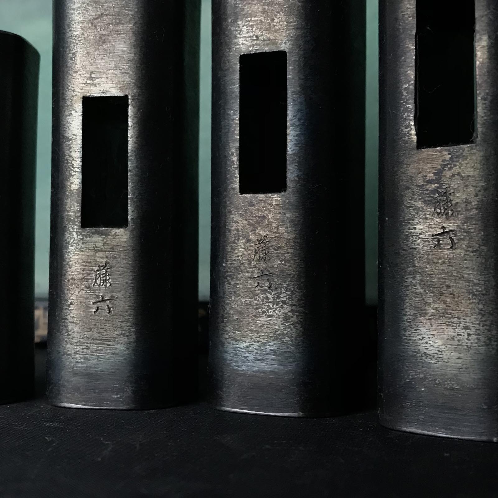 藤六四角玄翁黒仕上 藤六四角玄翁作