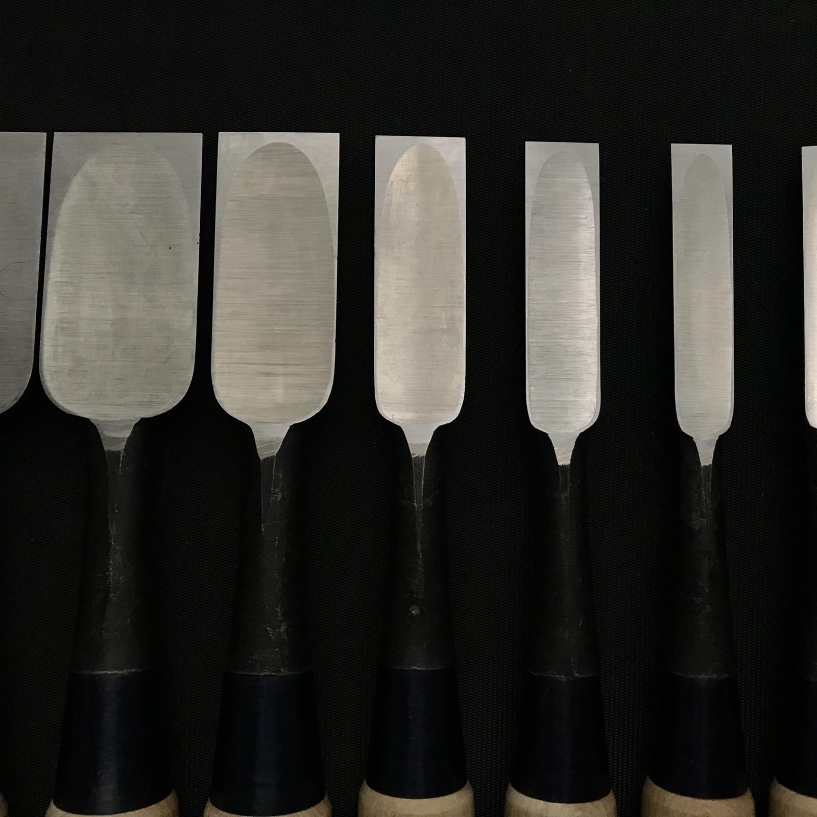 Miyanaga #2 Bench chisels set 宮永鑿製作所 宮永 追入組鑿 Oirenomi