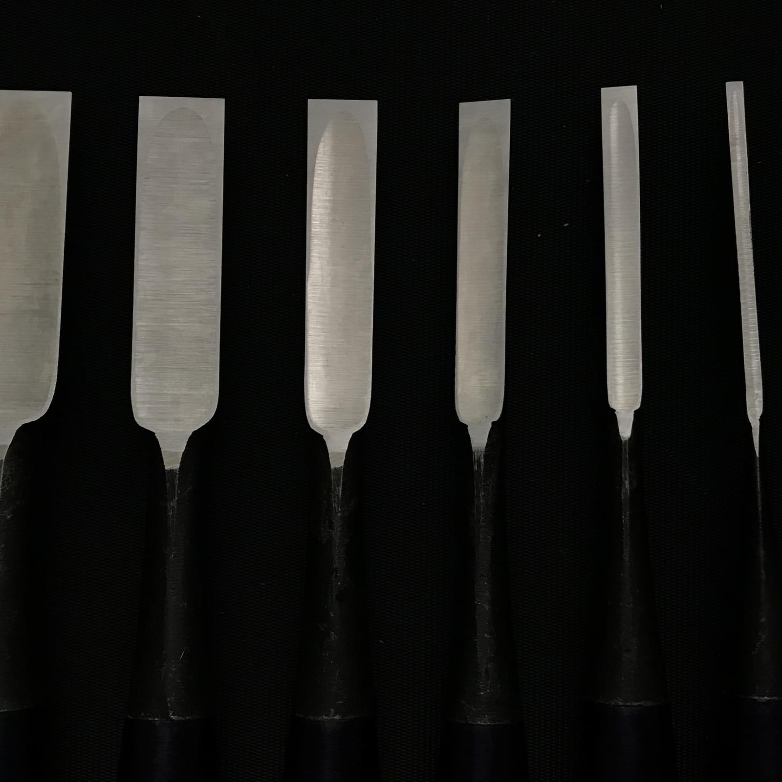 Miyanaga #2 Bench chisels set 宮永鑿製作所 宮永 追入組鑿 Oirenomi